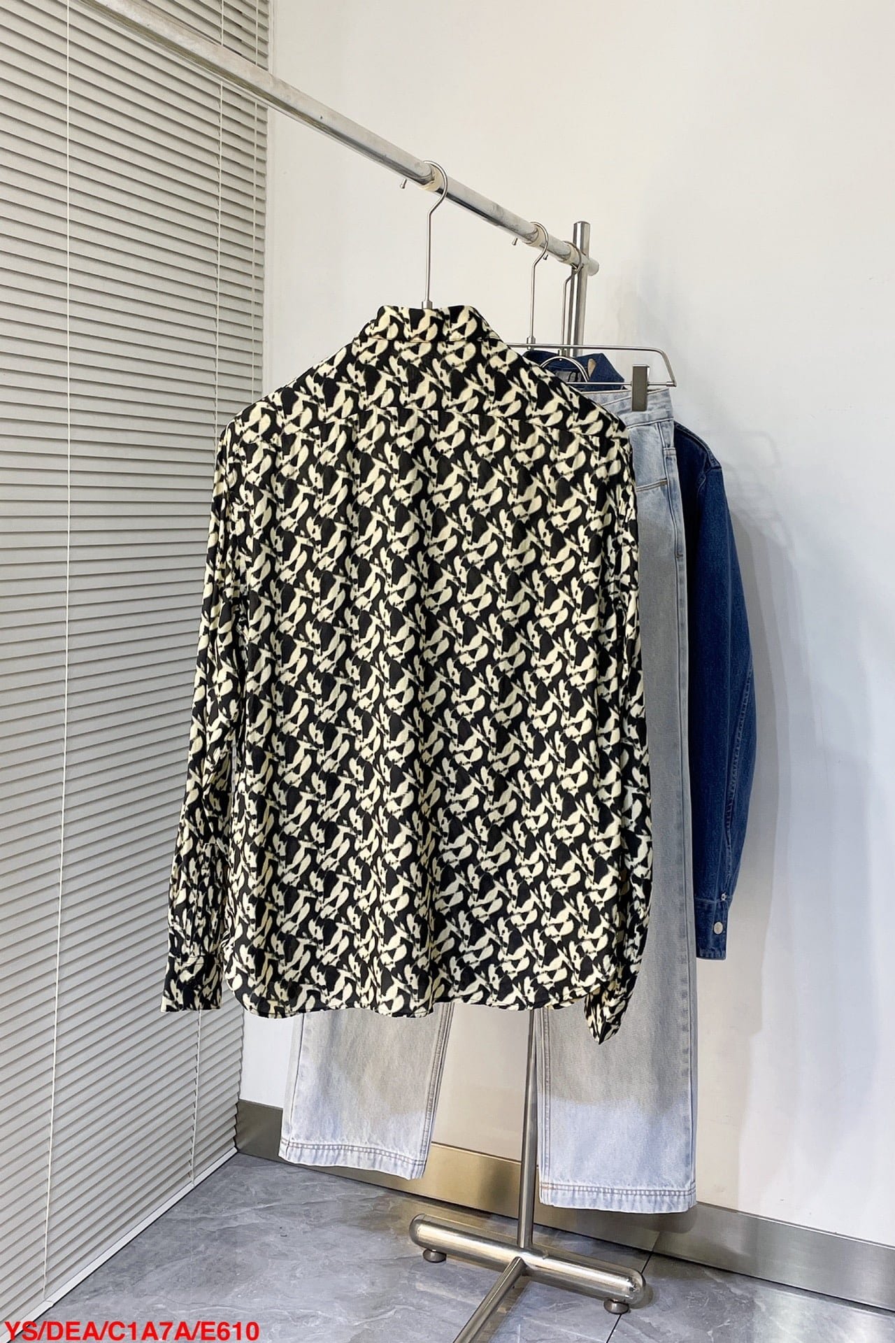 YSL shirt in viscose voile