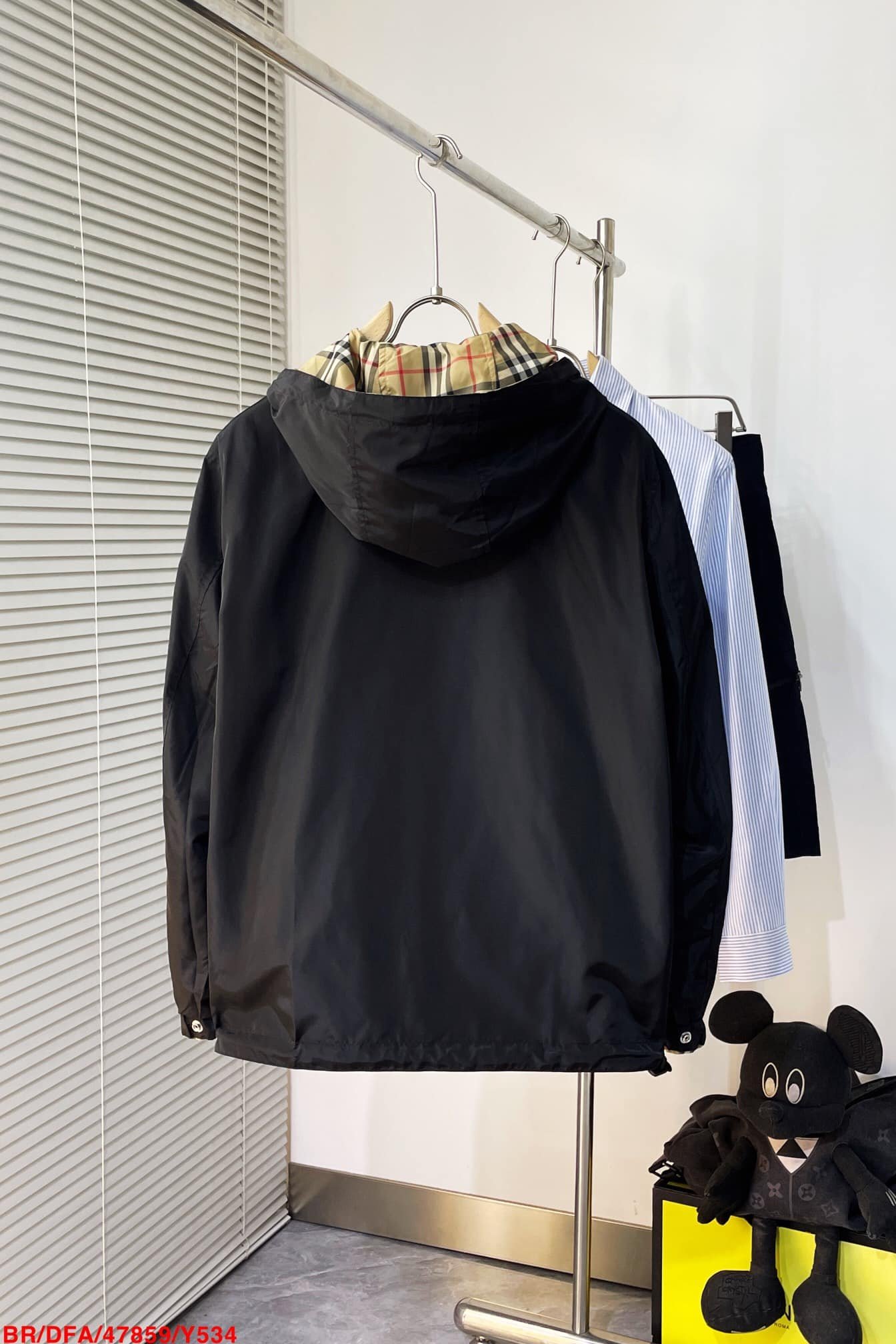 Burberry Reversible Check Jacket