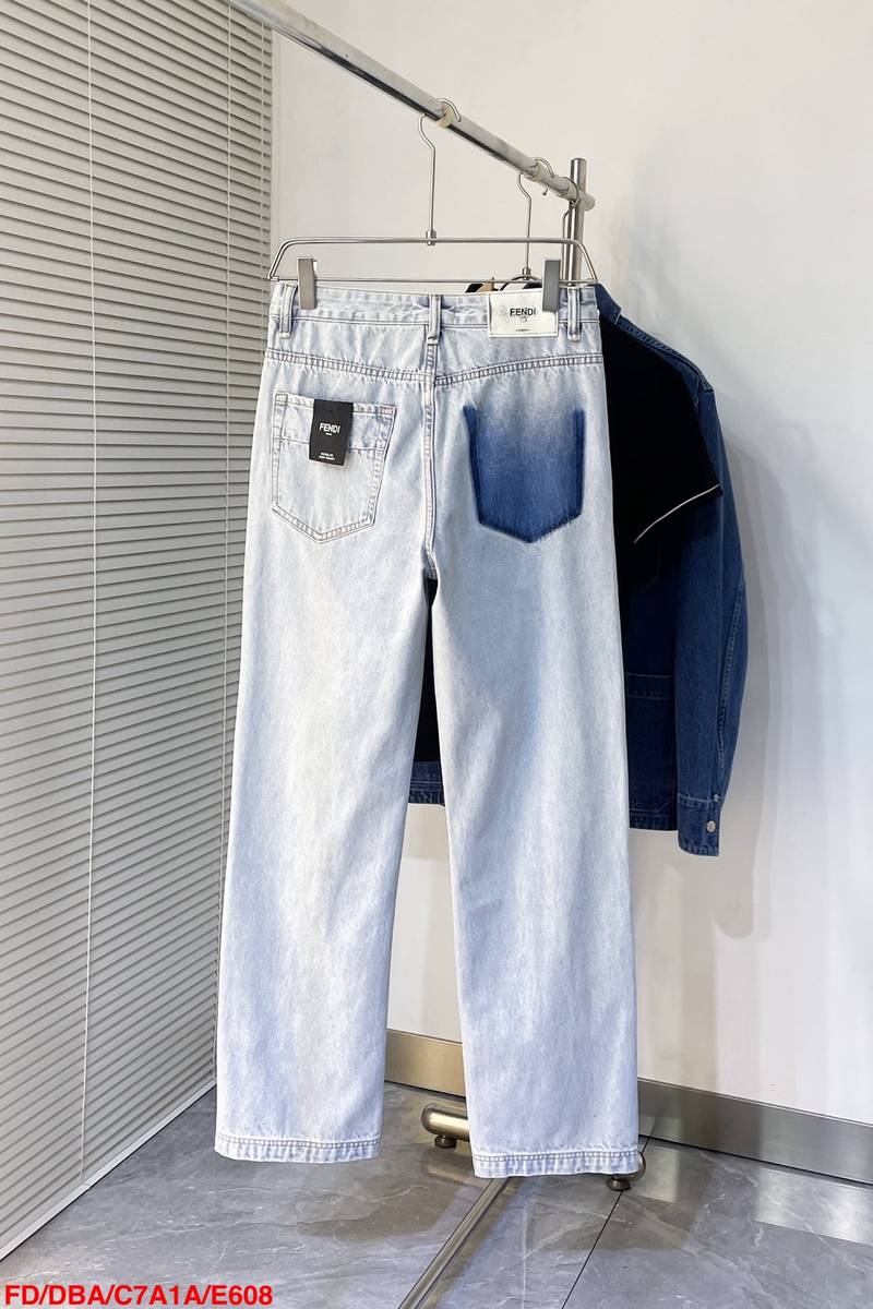 Fendi Long Jeans