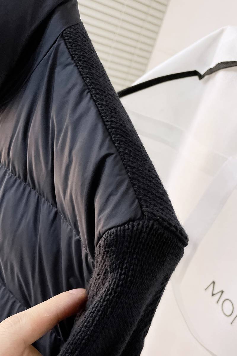 Padded Cotton Cardigan