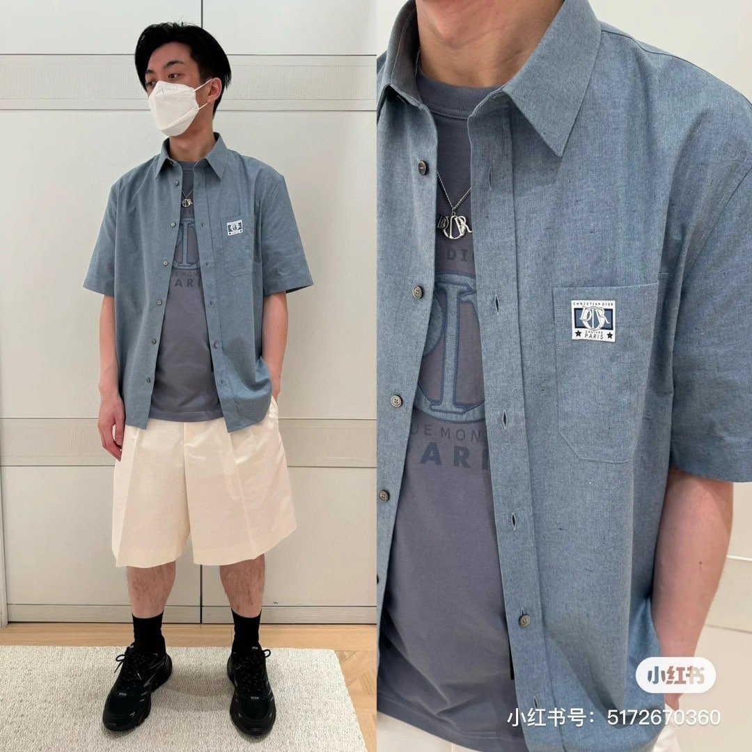 Dior Charm Short-Sleeved Shirt