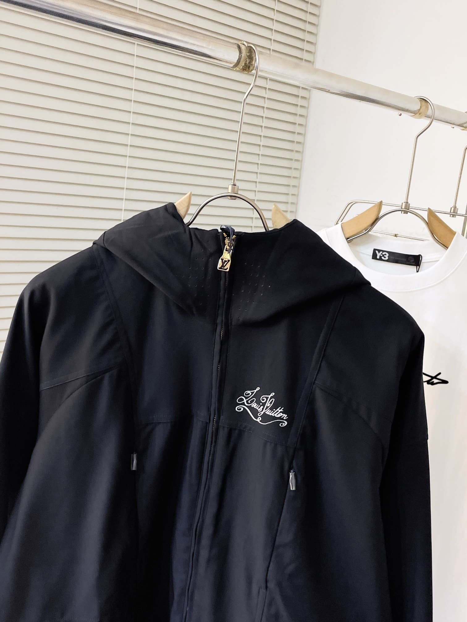 LV Technical Wool Parka