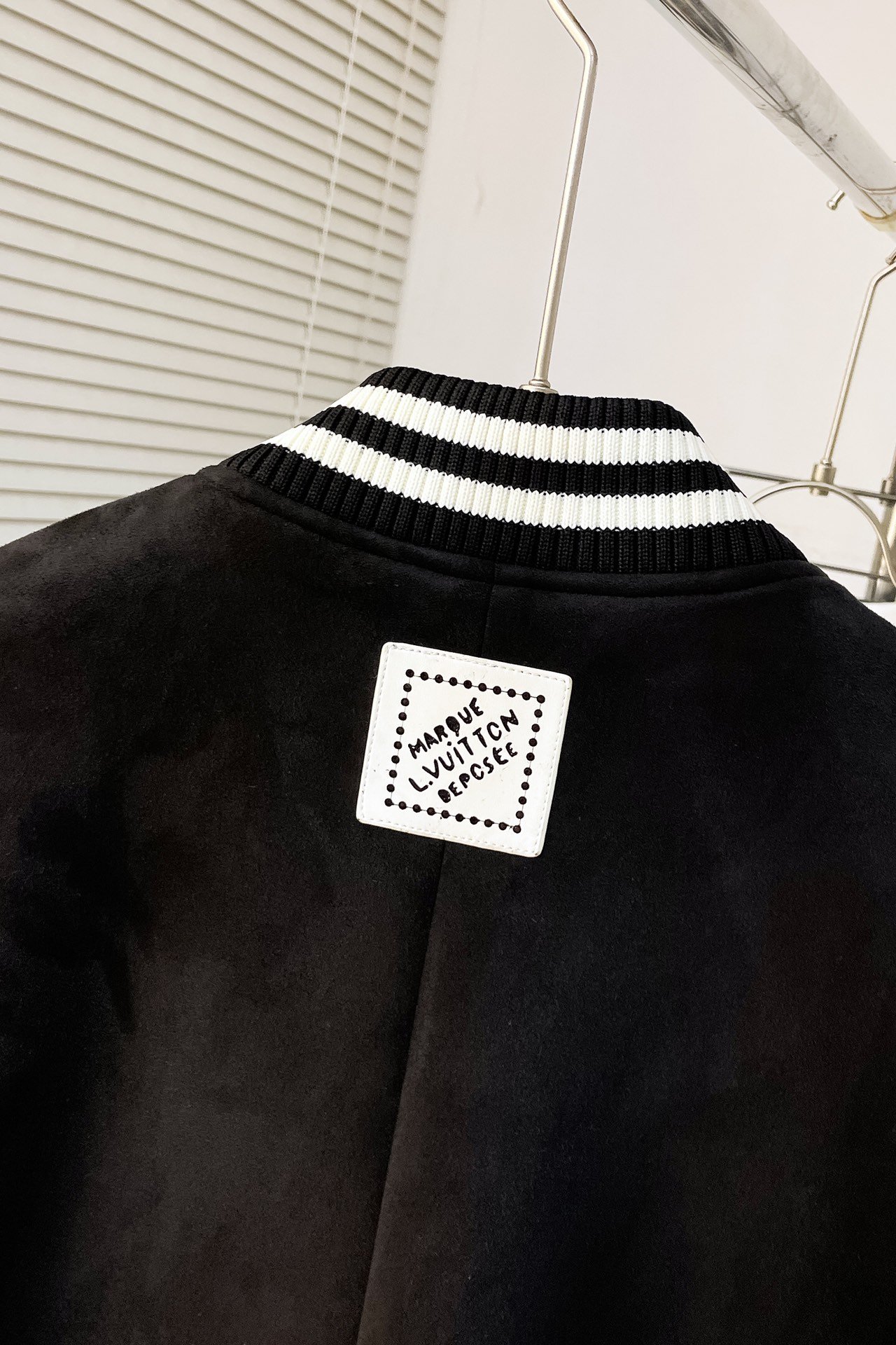Embellished Lambskin Bomber Blouson