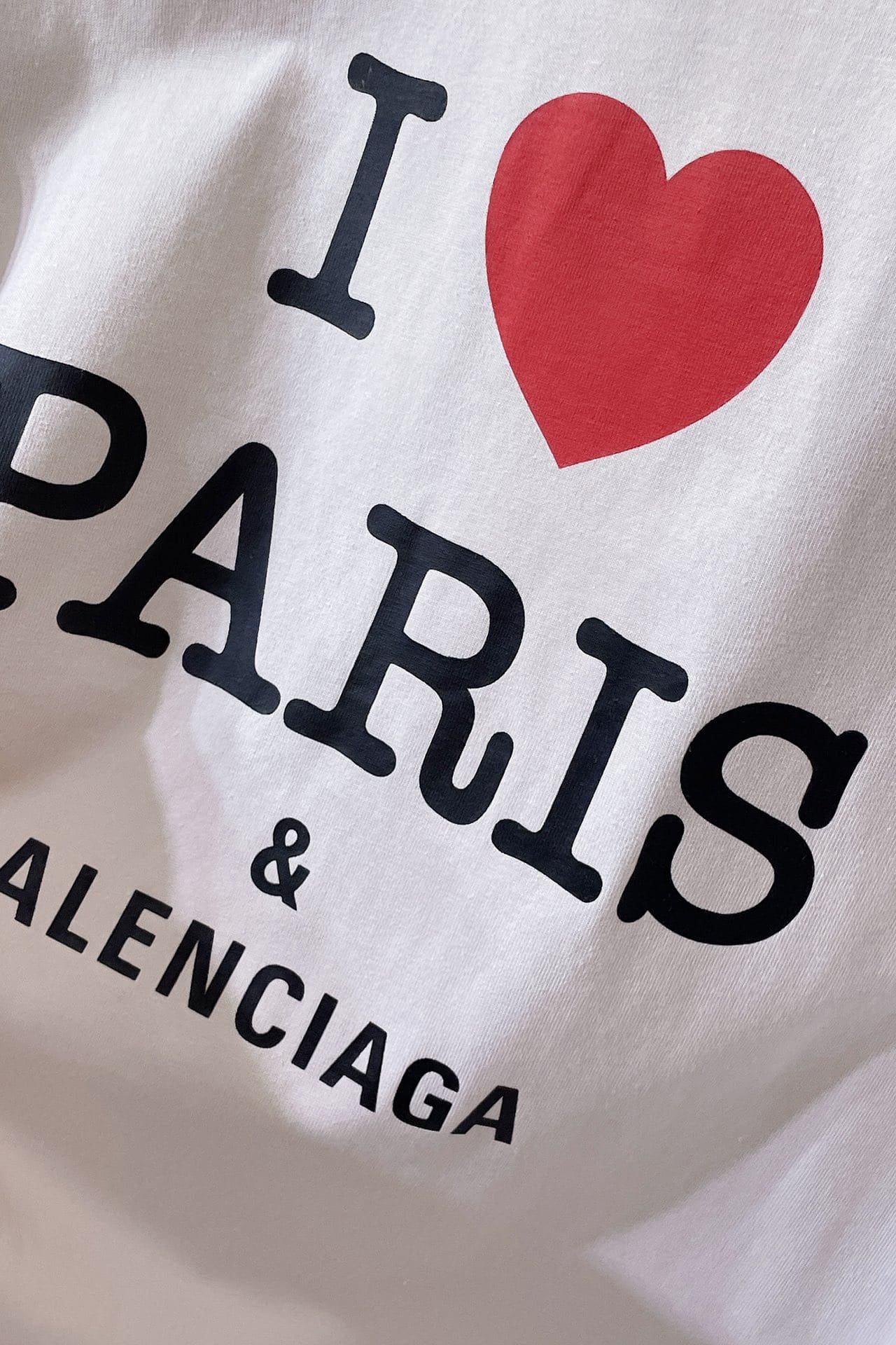 I Love Paris   Balenciaga T-Shirt