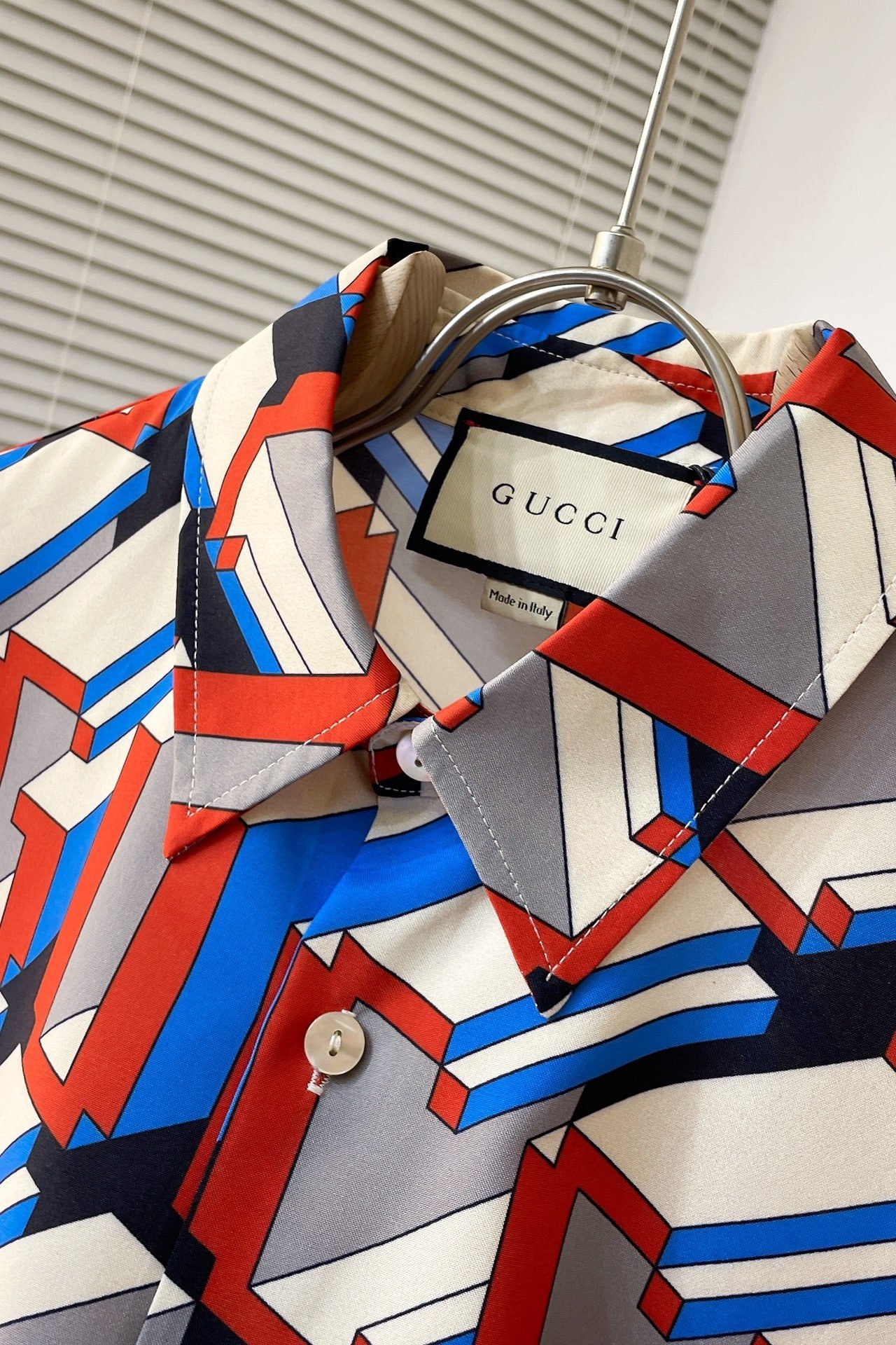 Gucci print shirt+shorts