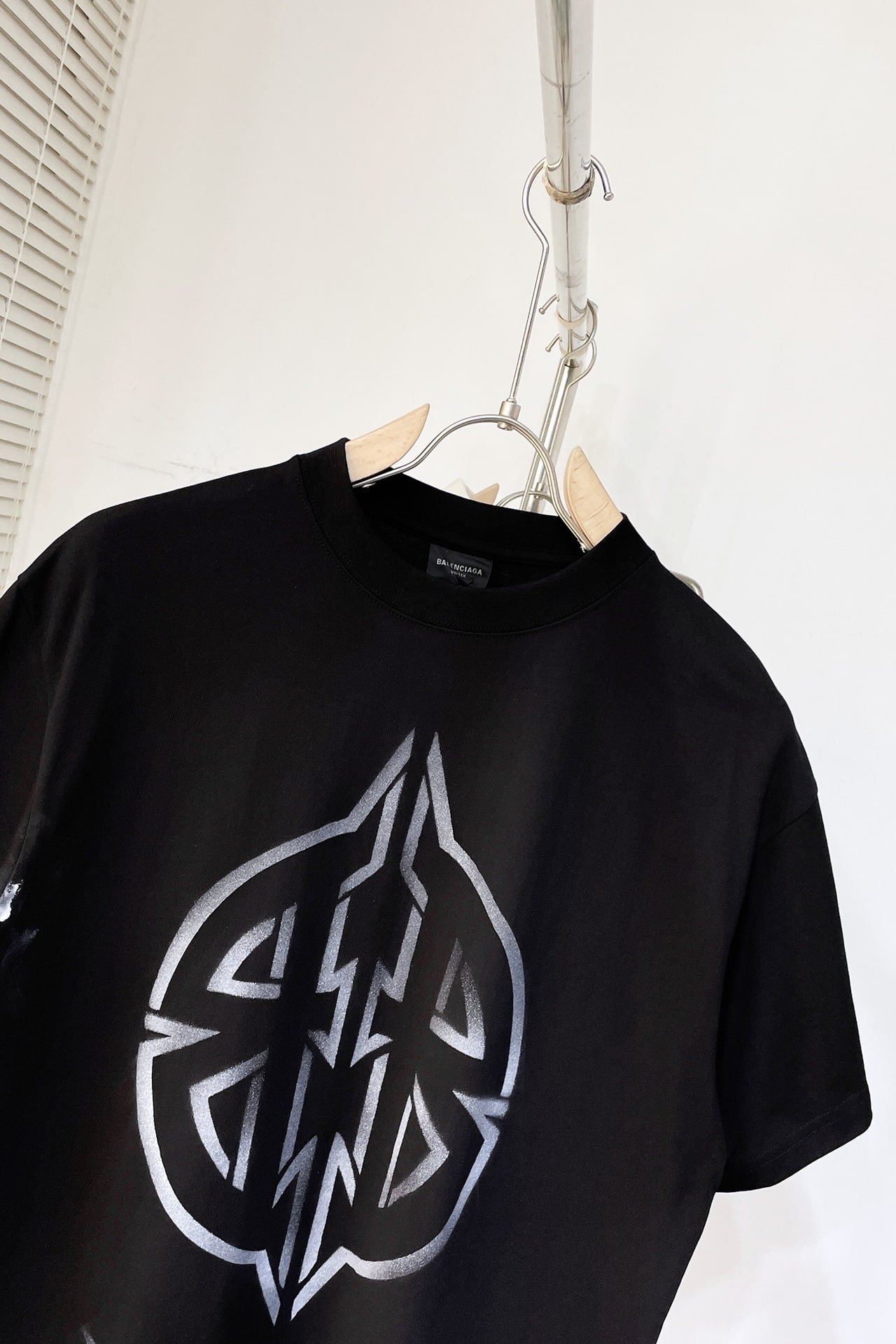 Balenciaga METAL BB STENCIL T-SHIRT