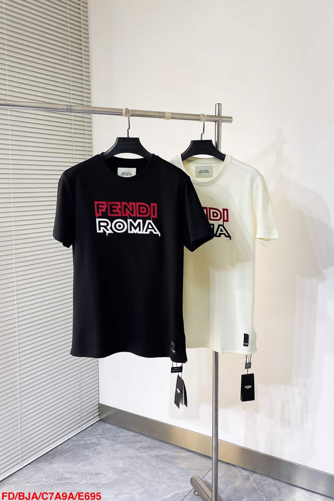 Fendi Embroidered T-shirt