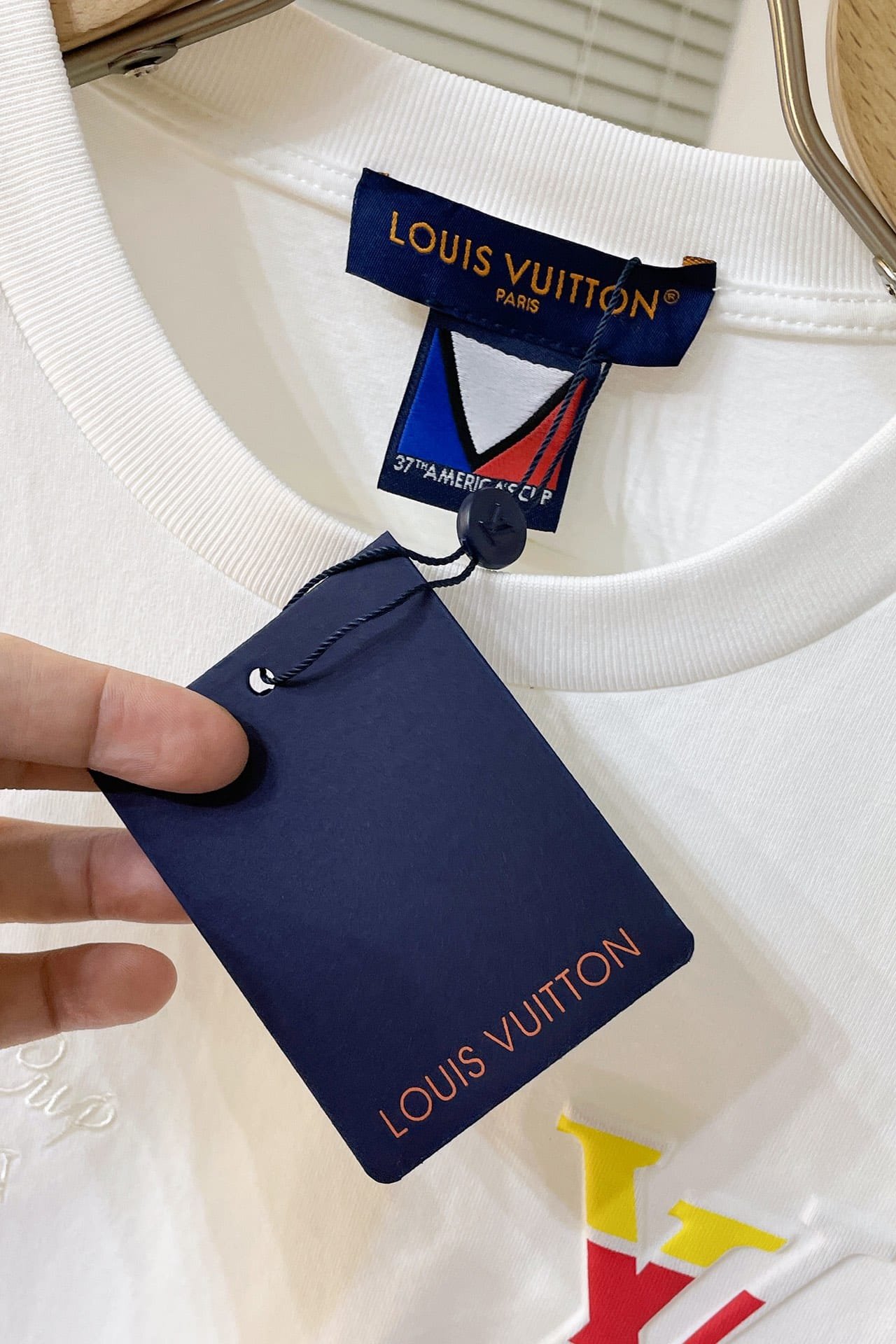 LV Graphic Cotton T-Shirt
