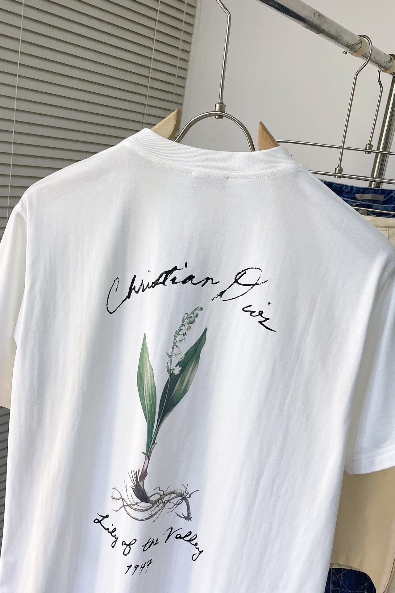Handwritten Christian Dior T-Shirt, Relaxed Fit