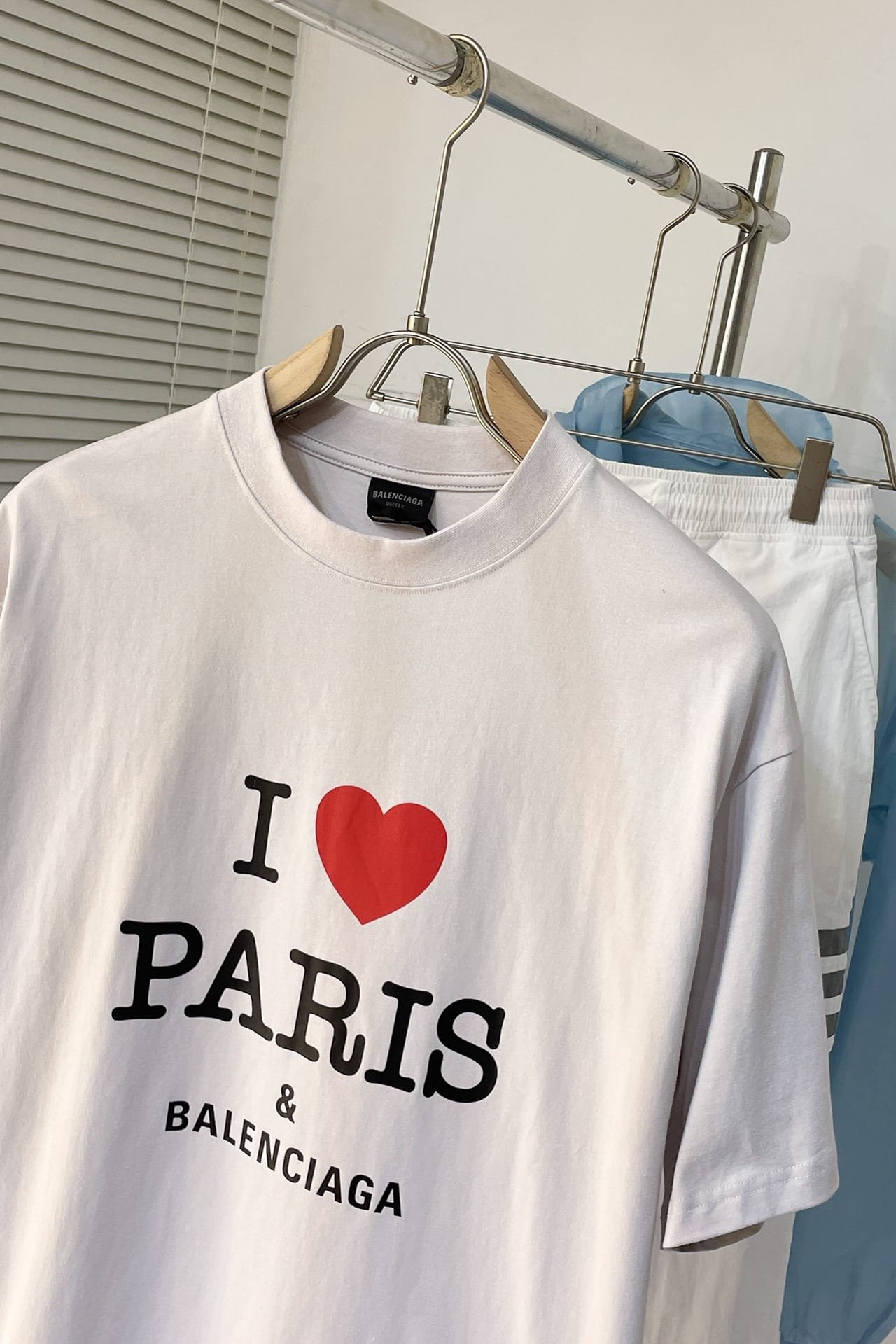 I Love Paris   Balenciaga T-Shirt