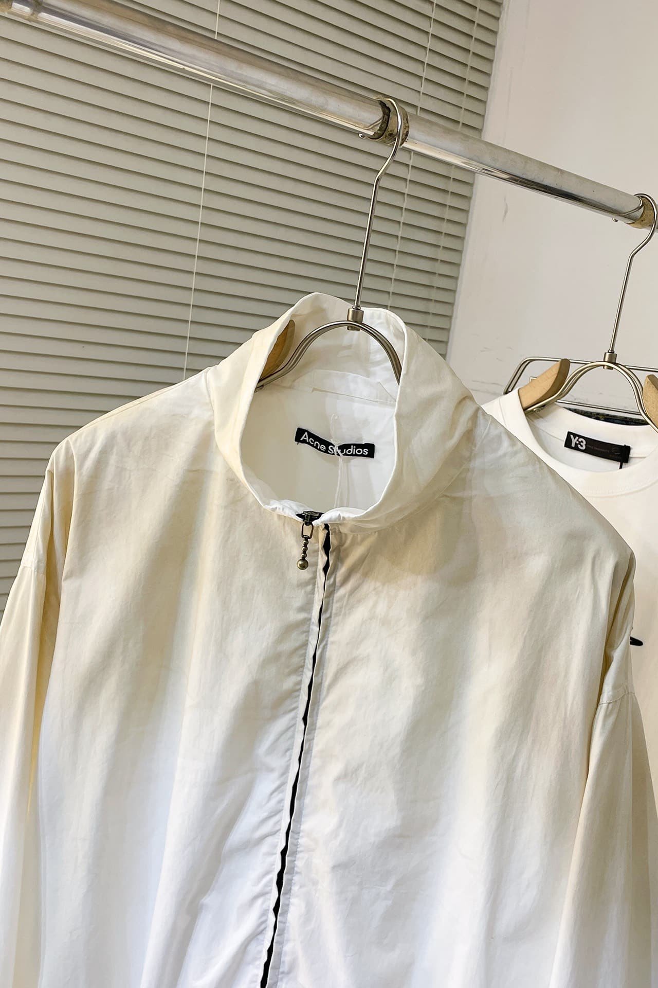 Logo zipper jacket