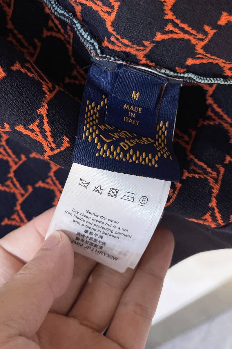 LV Double Face Cotton Jersey Bomber+Shorts