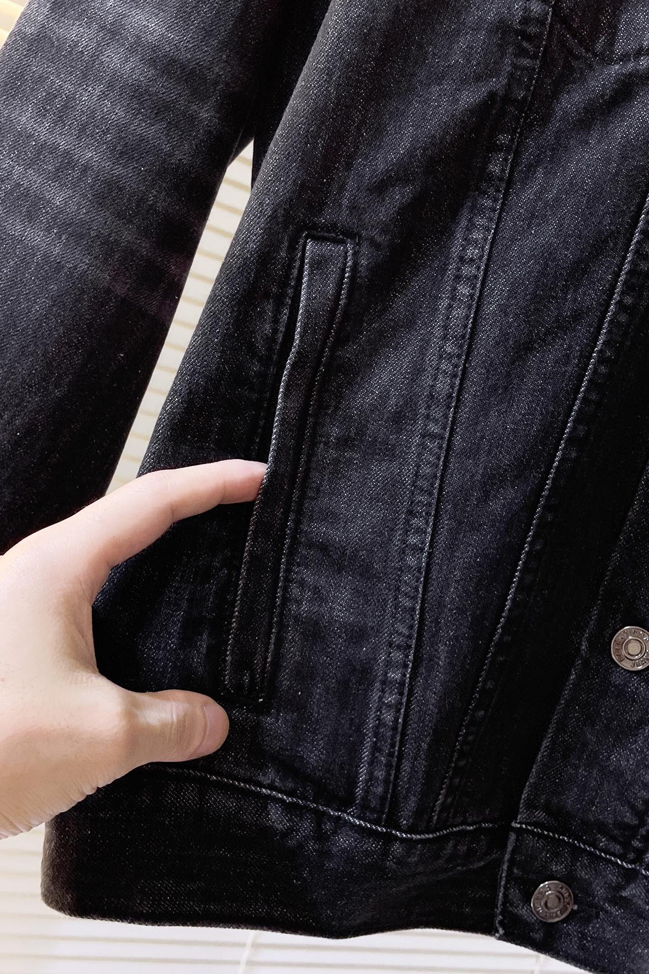 Balenciaga denim jacket