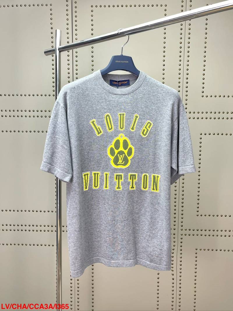 Embellished Short-Sleeved Cotton Crewneck