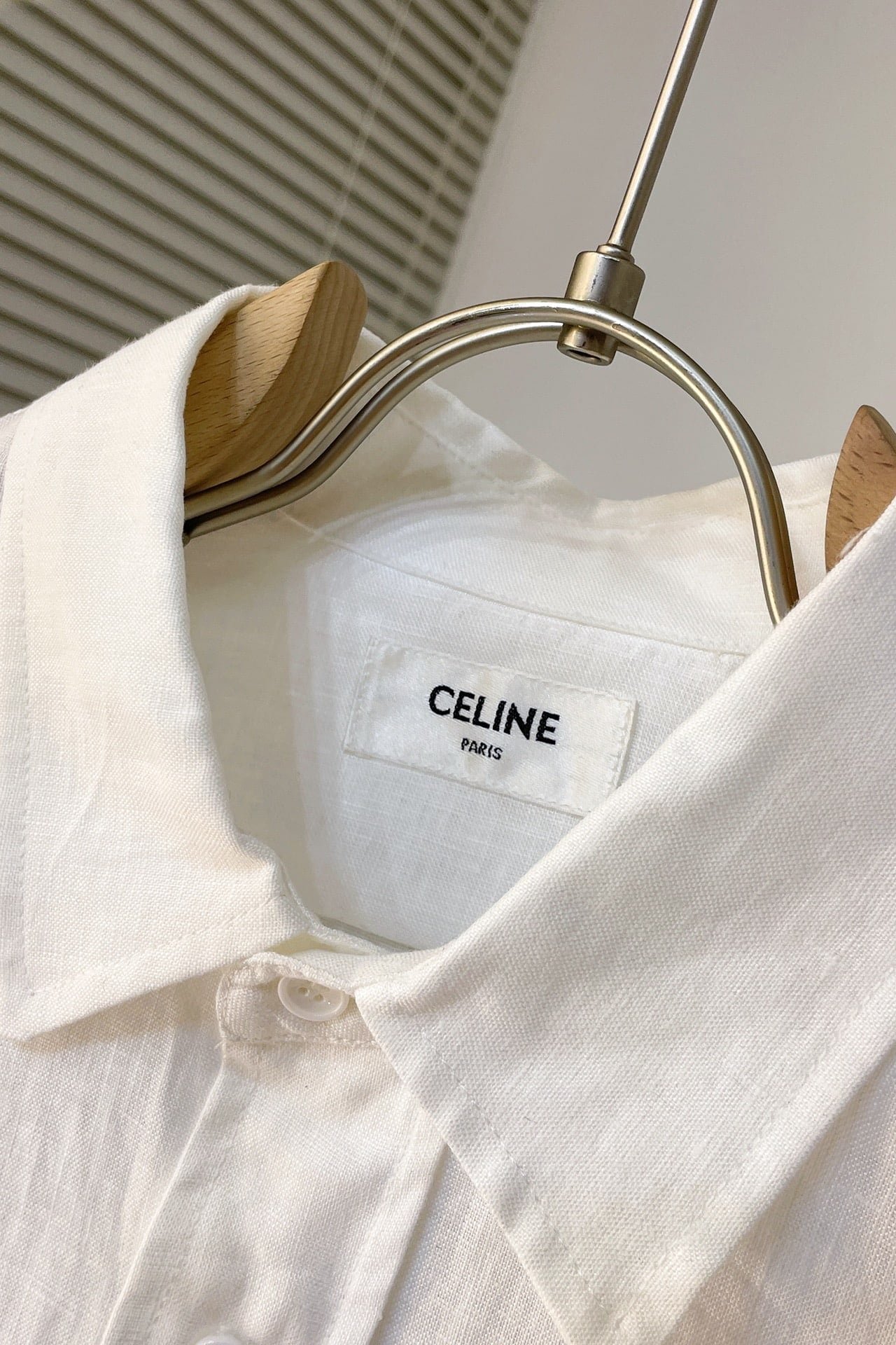 Celine loose shirt in linen