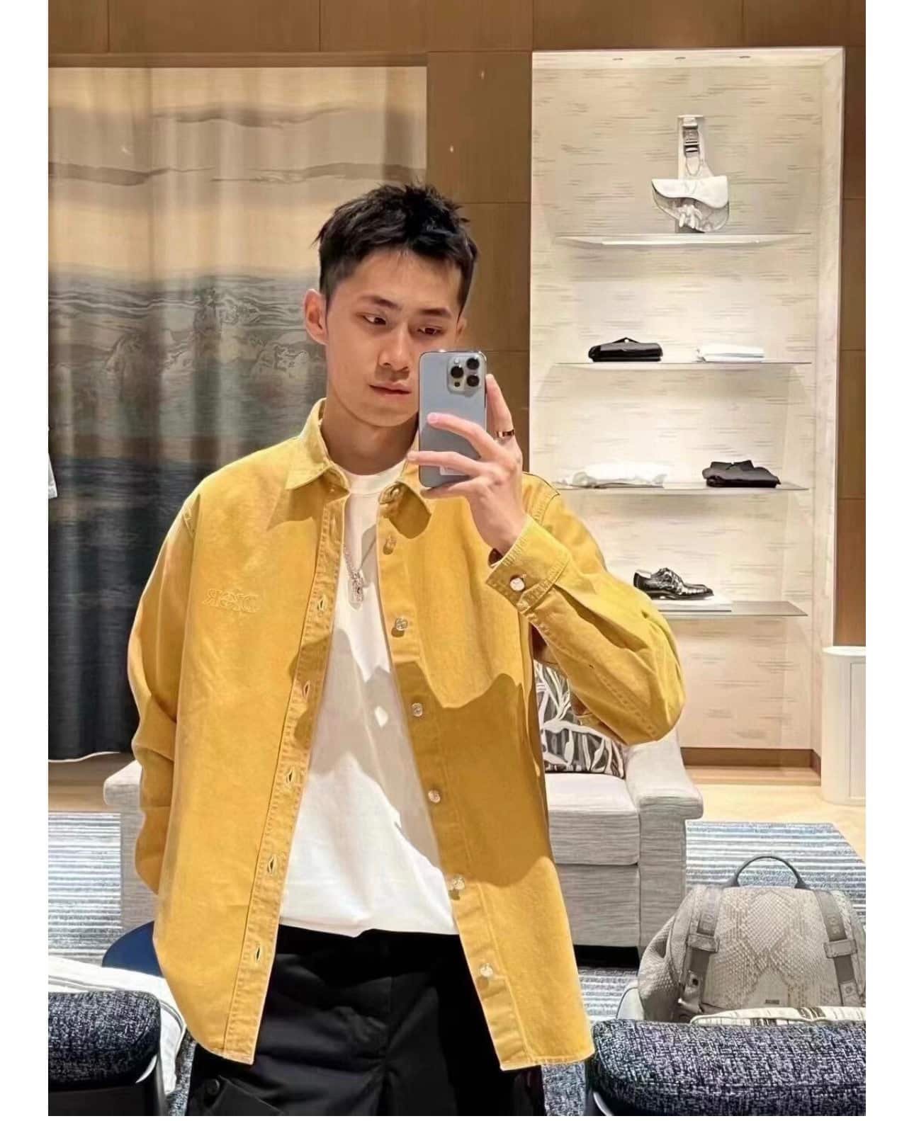 DIOR AND STONE ISLAND Overshirt