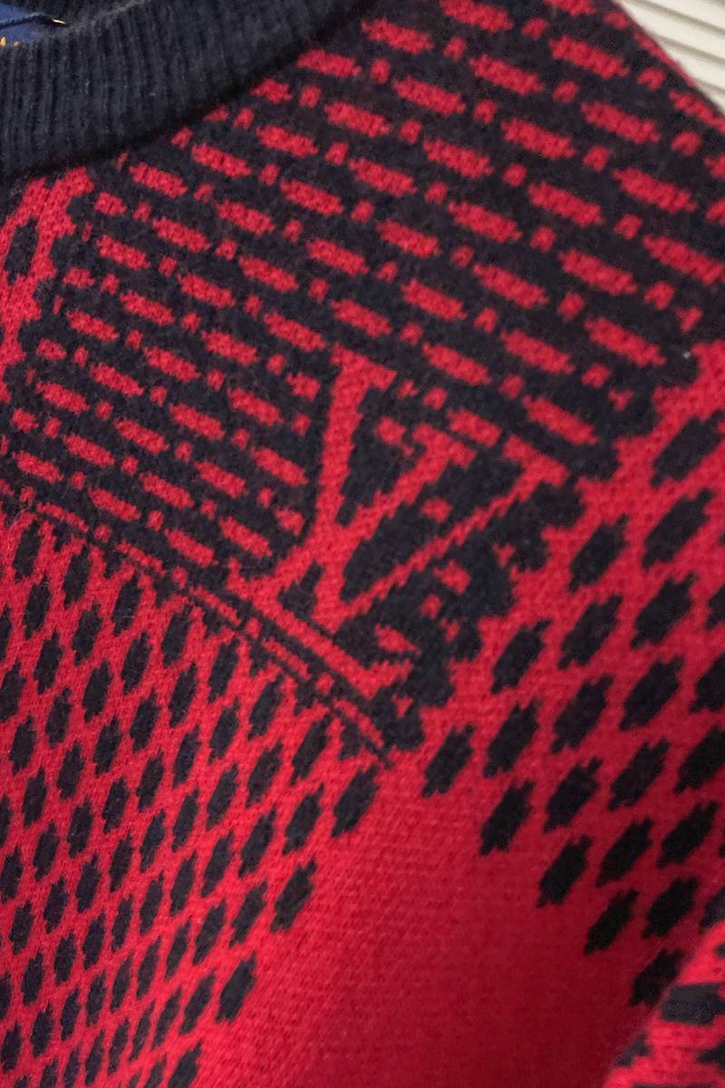 LV Damier Wool Crewneck