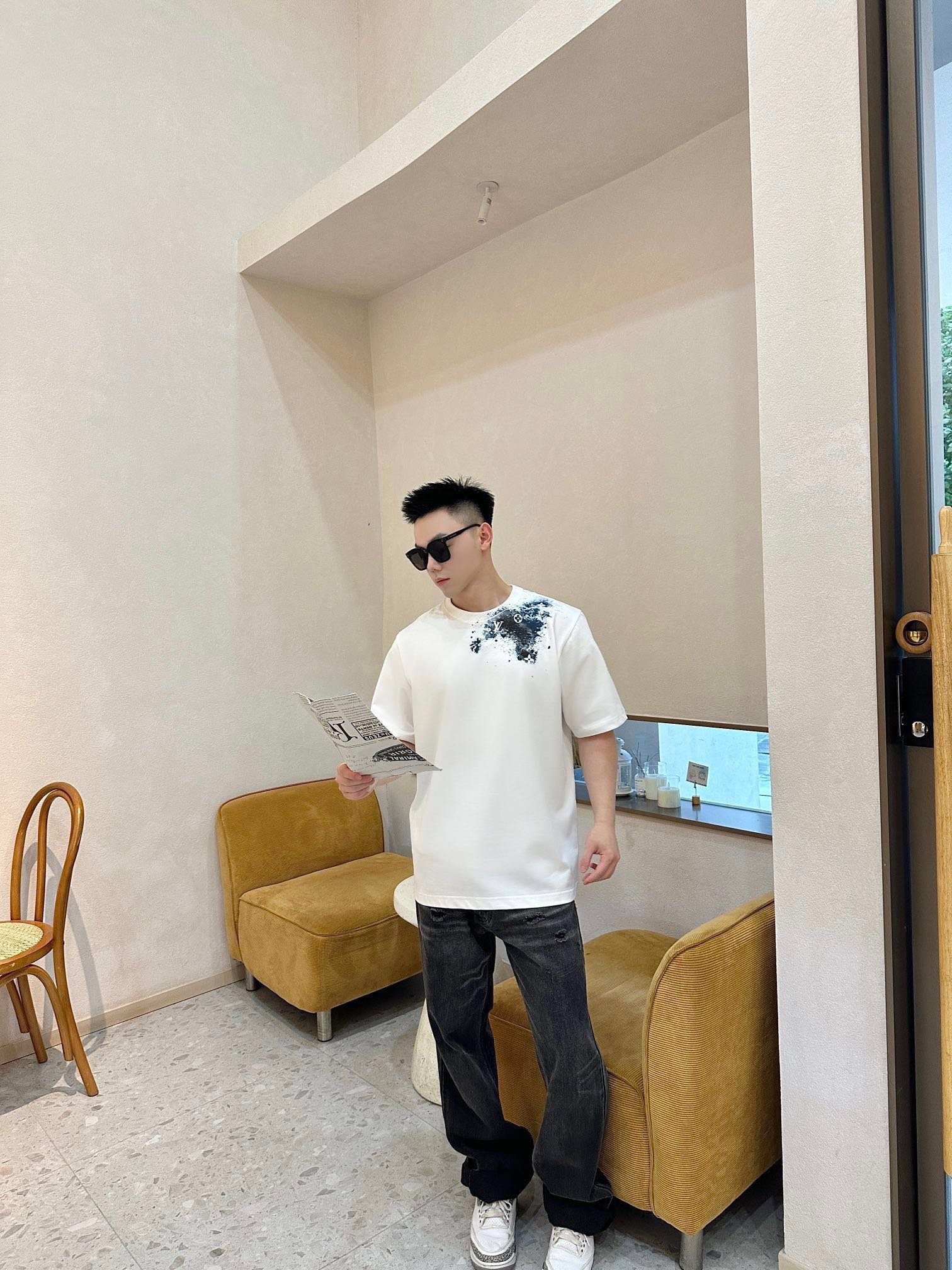 LV Cotton T-shirt