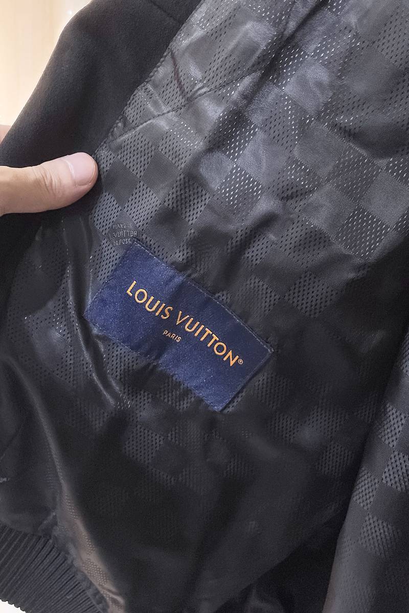 Embellished Lambskin Bomber Blouson