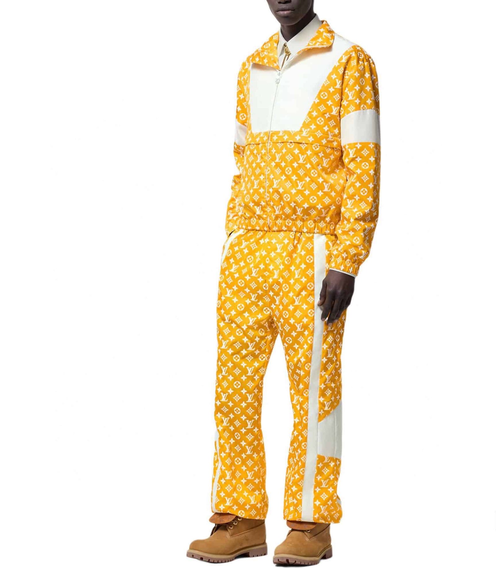 LV Monogram Printed Technical Track Top+Pants