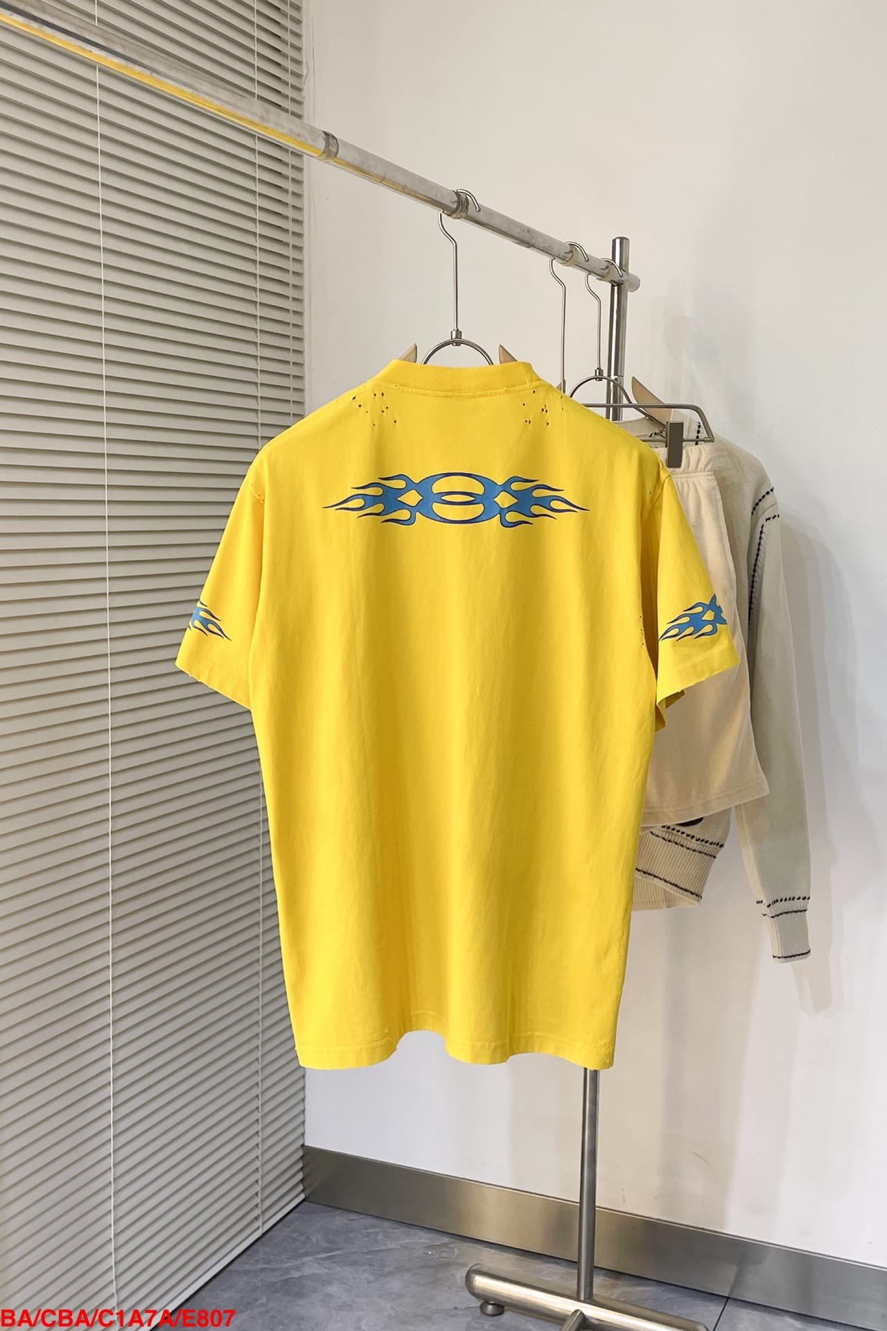 Balenciaga Burning Unity T-Shirt Oversized