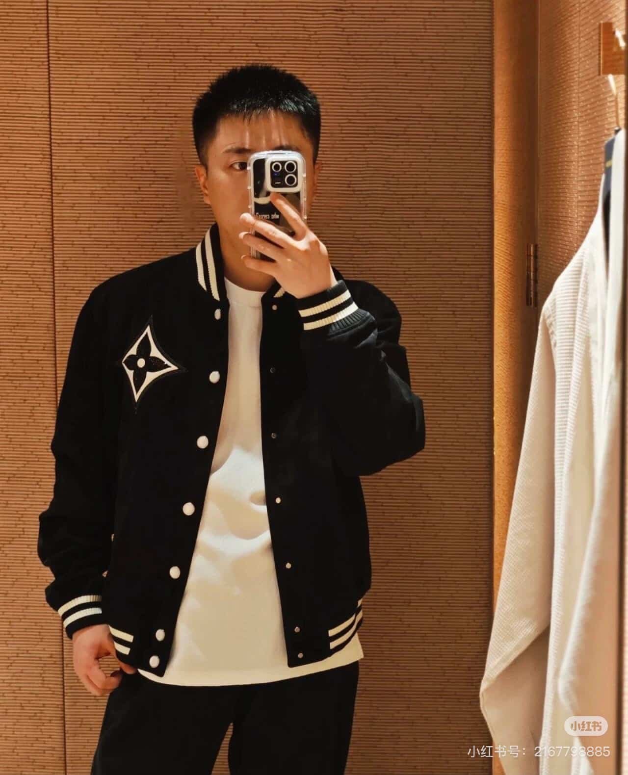 Embellished Lambskin Bomber Blouson