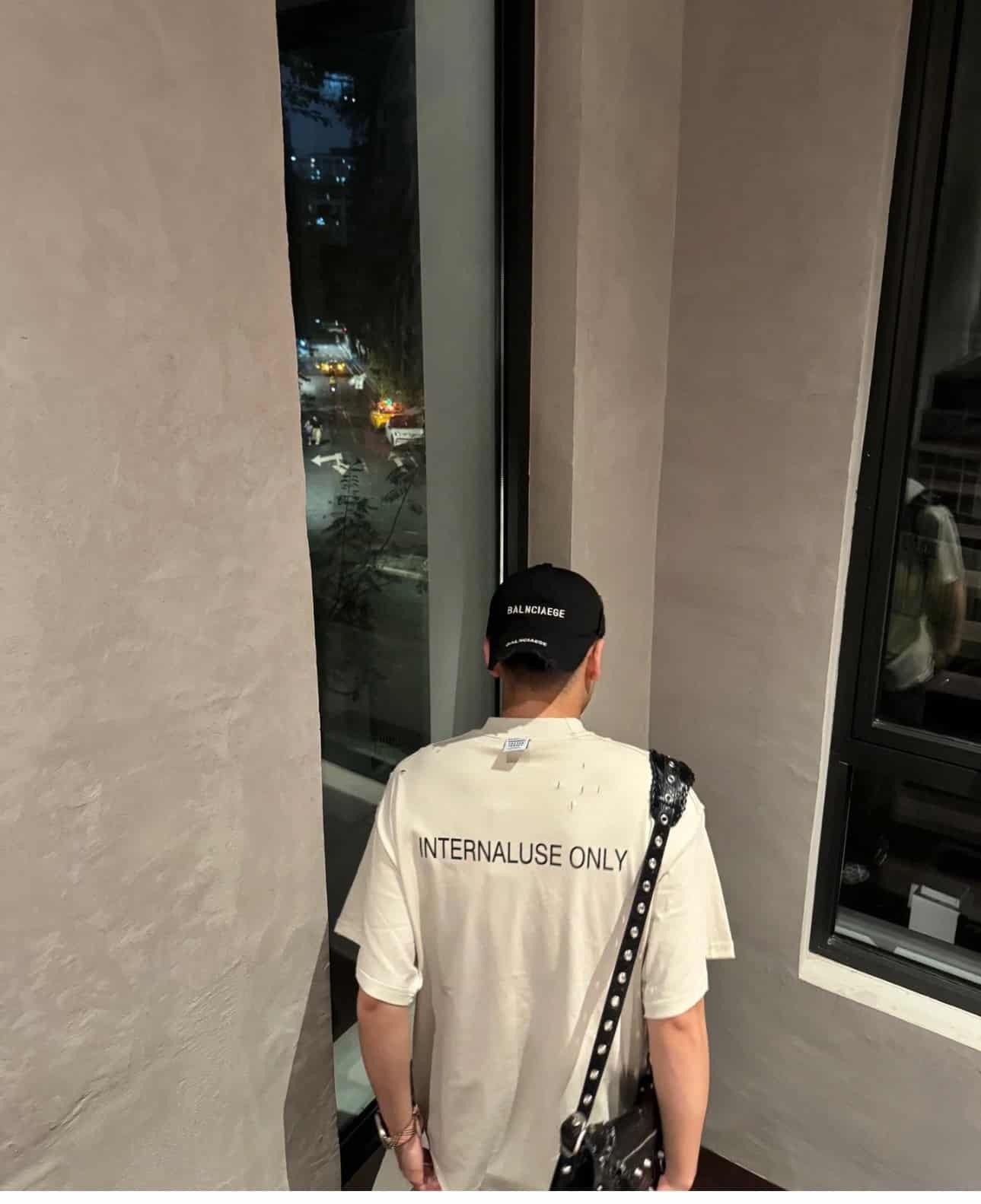 Balenciaga Internal Use Only Inside-Out T-Shirt Oversized
