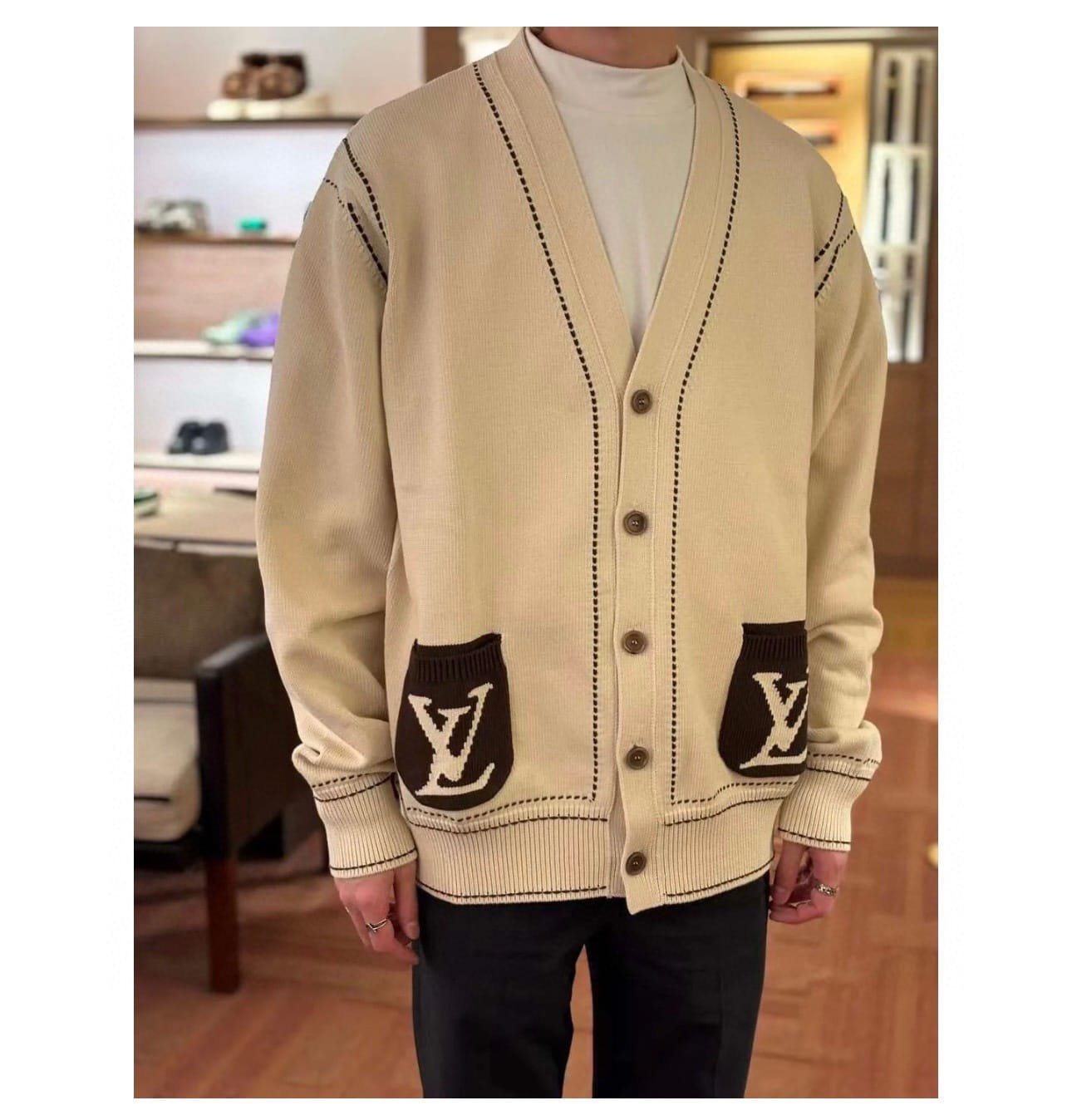 LV Signature Light Cardigan