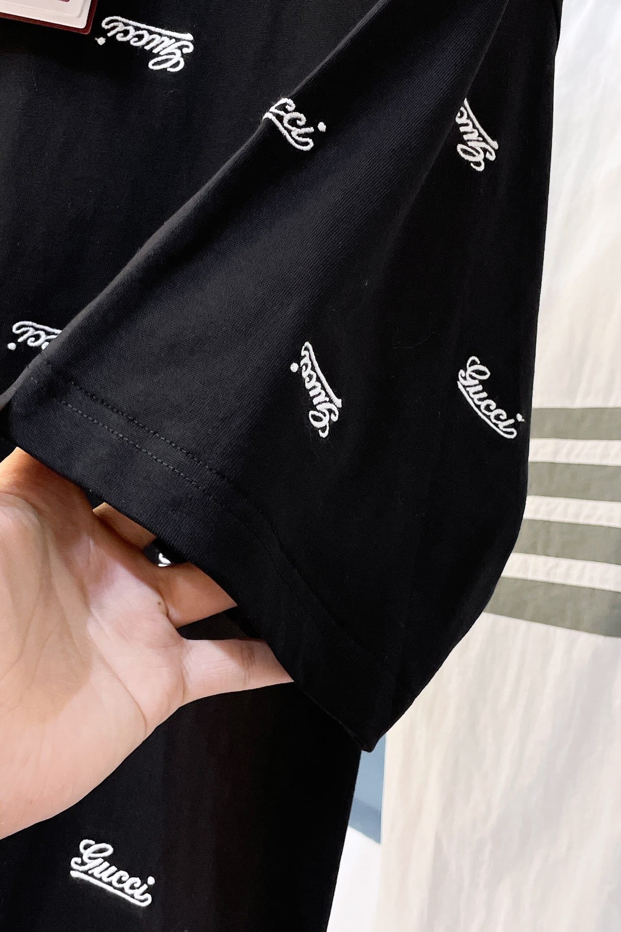 Gucci cotton jersey t-shirt with embroidery