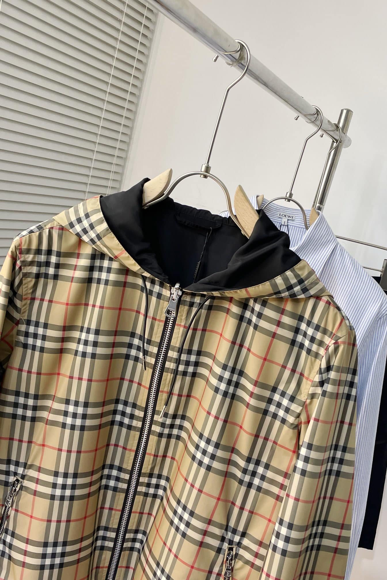 Burberry Reversible Check Jacket