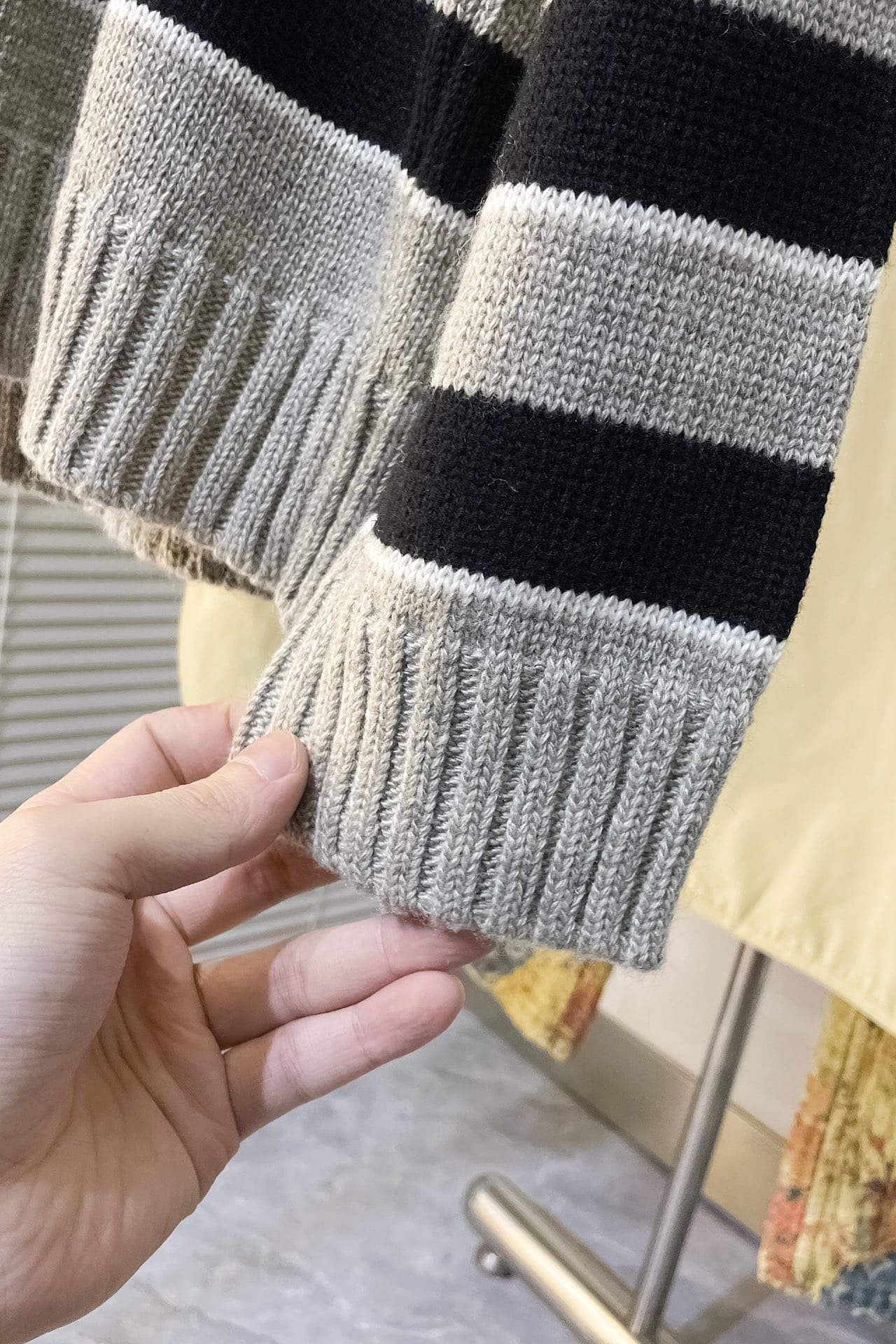 crew neck sweater in wool