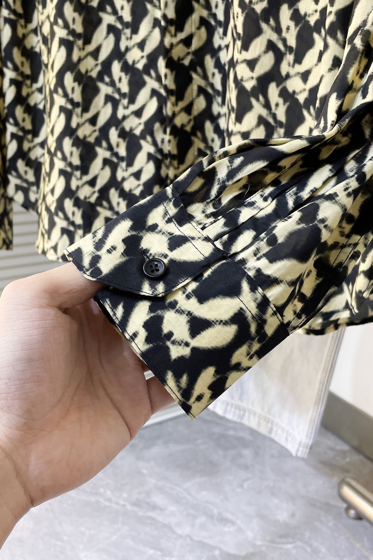 YSL shirt in viscose voile