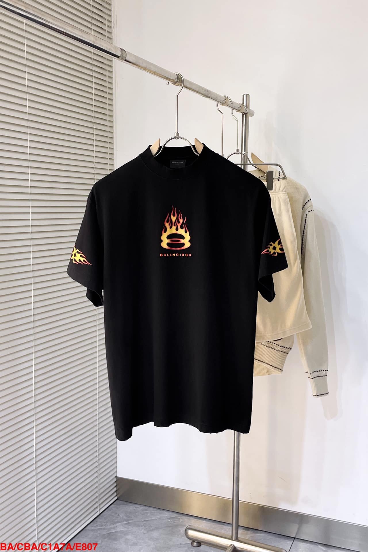 Balenciaga Burning Unity T-Shirt Oversized