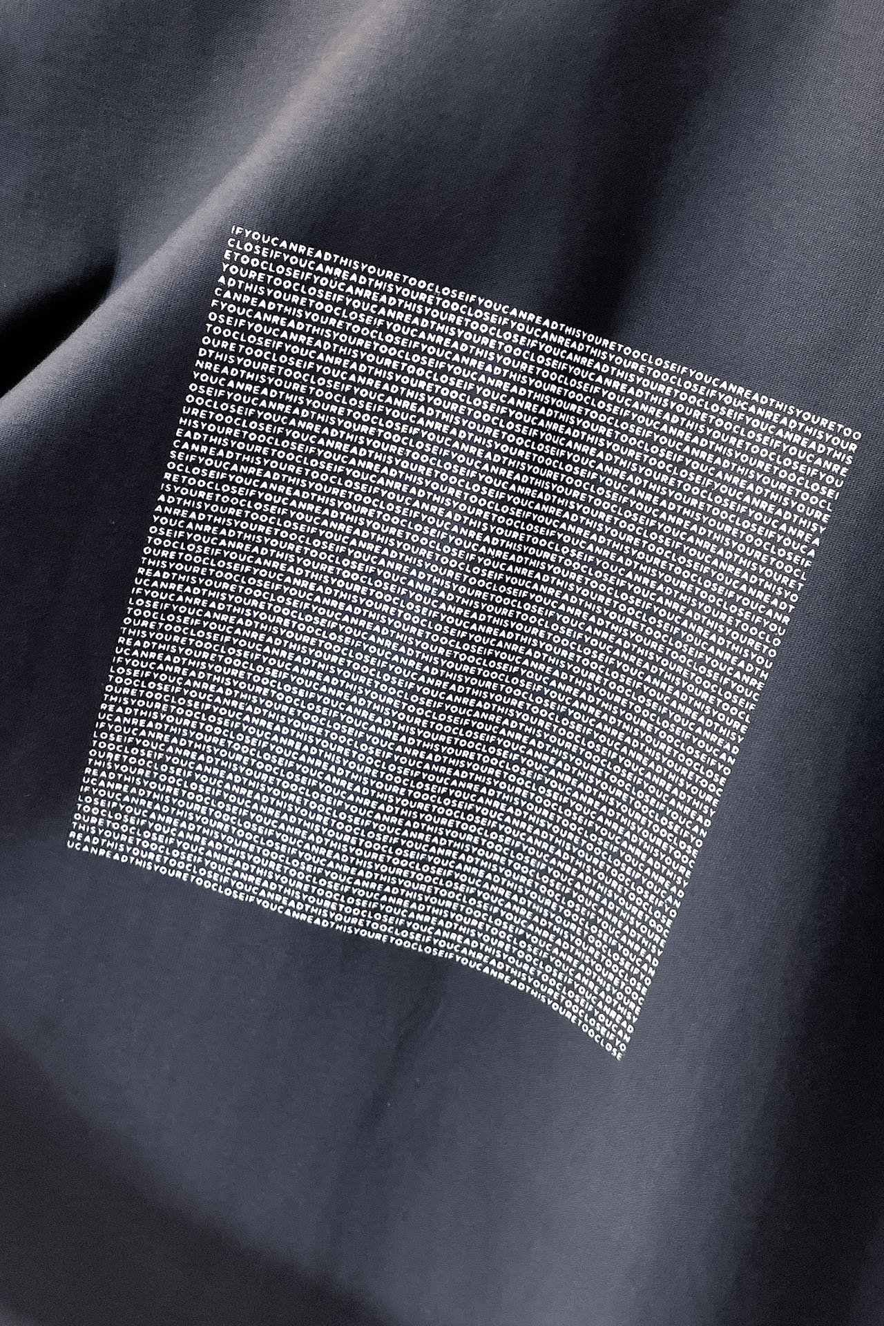 Balenciaga Text Block Inside-Out T-Shirt Oversized