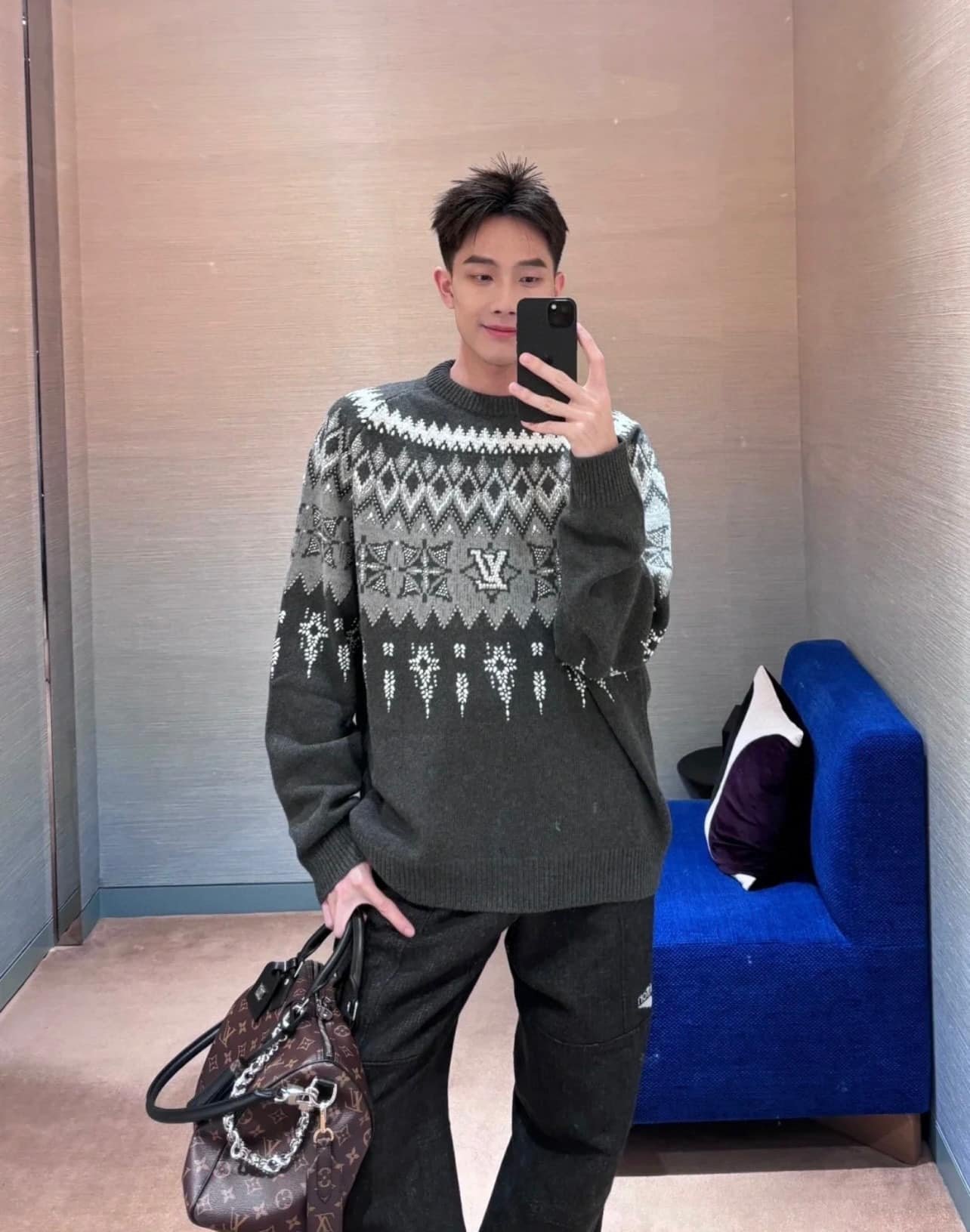 Embellished Wool-Cashmere Blend Pullover