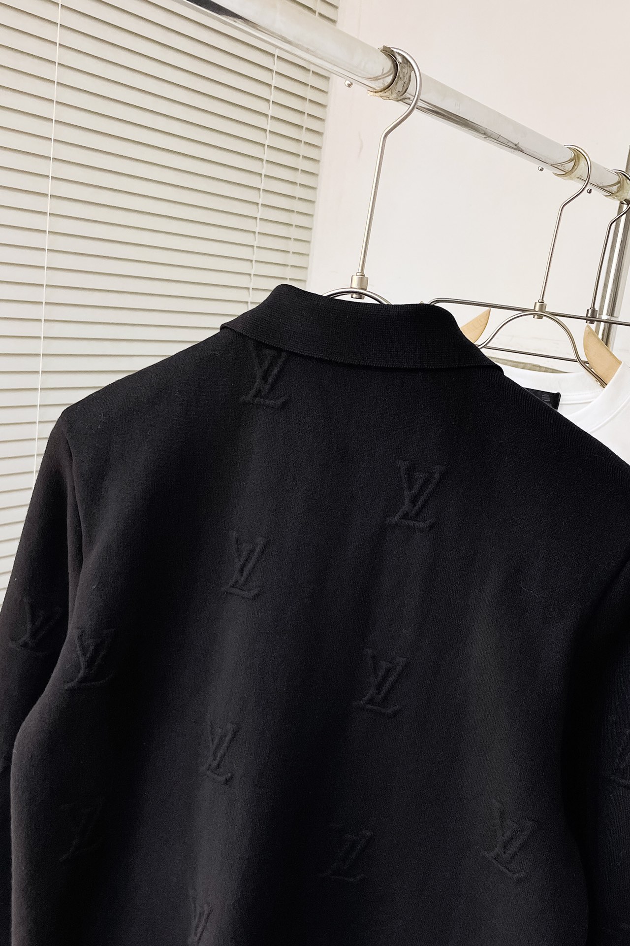 LV Blason Embossed Wool Blouson