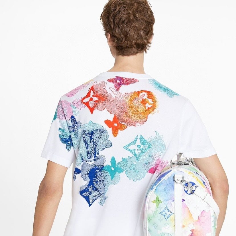 LV Jacquard Knit Short Sleeve T-Shirt