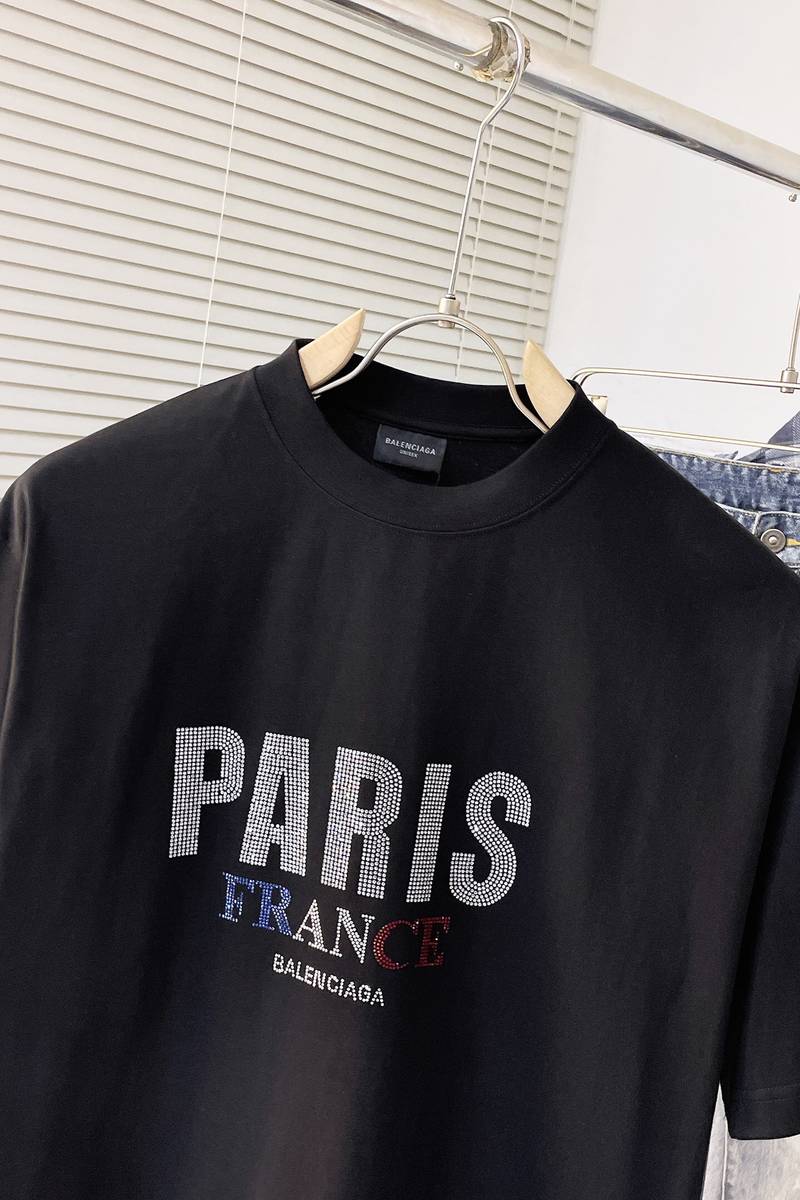 Balenciaga Paris Strass T-Shirt