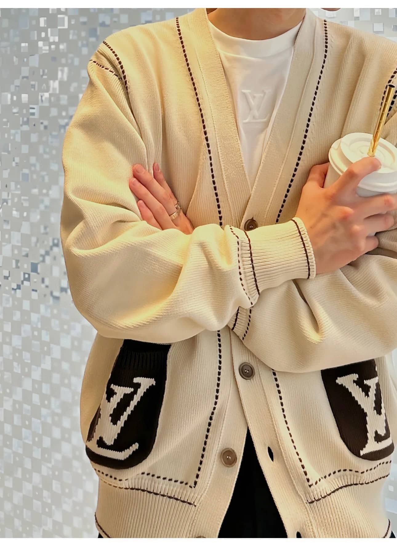 LV Signature Light Cardigan