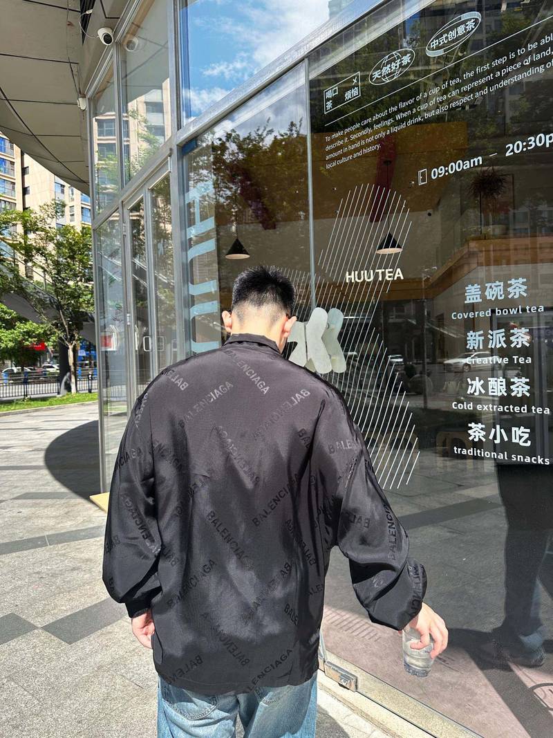 Balenciaga silk jacket