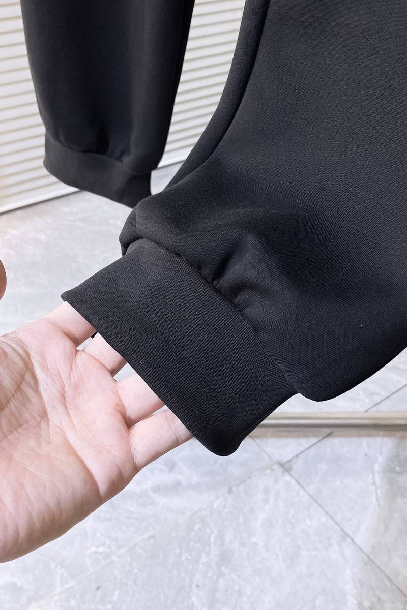 Embroidered Zipped Jersey Hoodie+pant