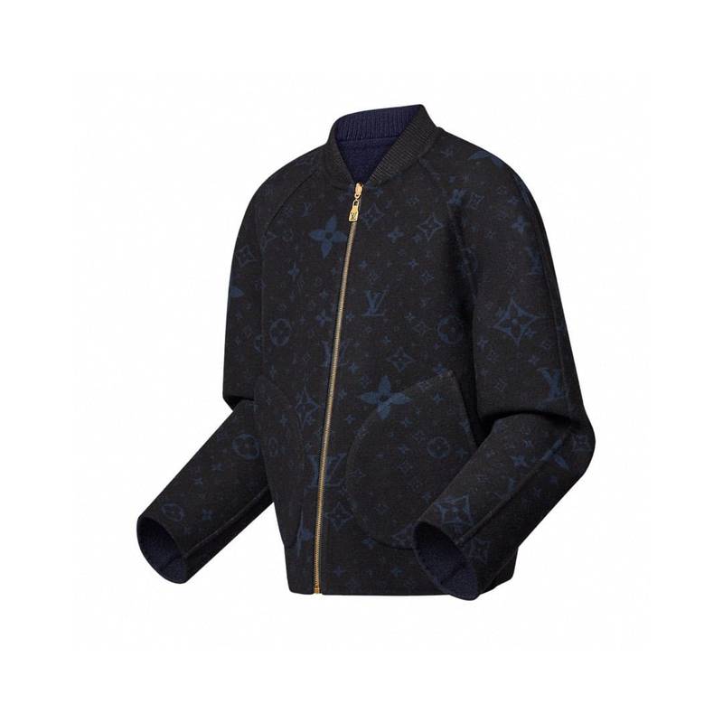 Double Face Wool Reversible Blouson
