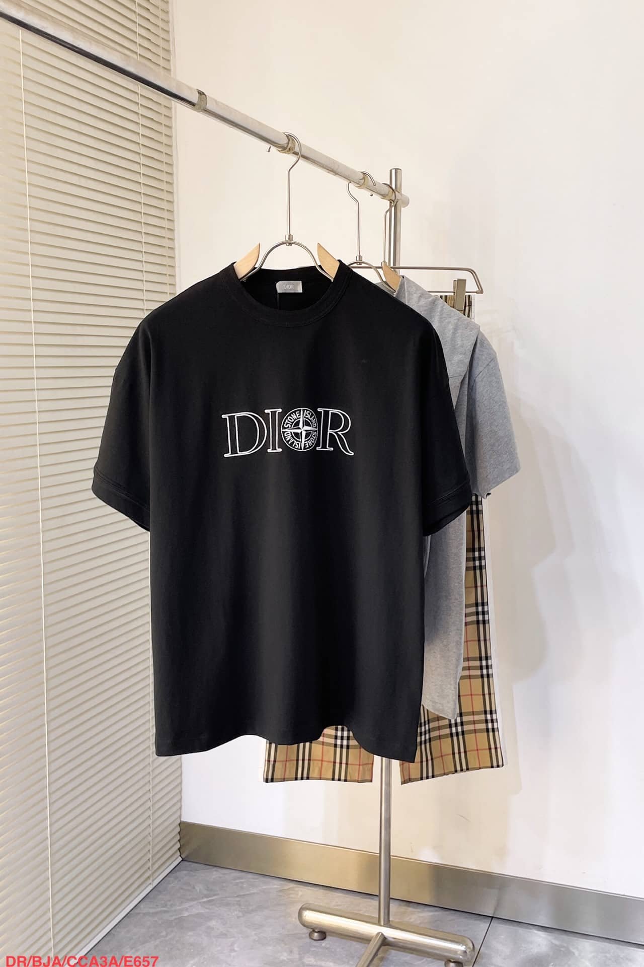DIOR AND STONE ISLAND T-Shirt, Oversized Fit