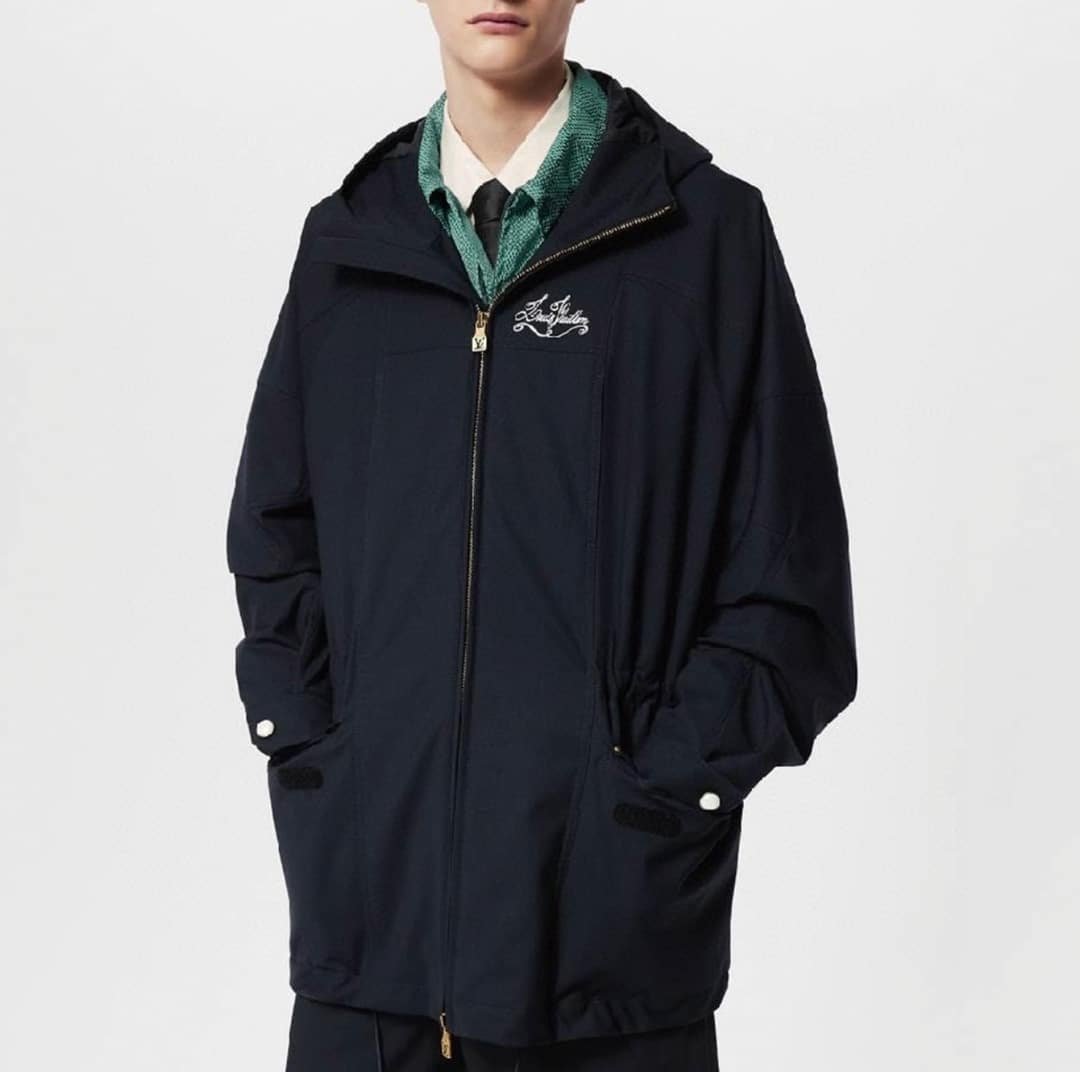 LV Technical Wool Parka