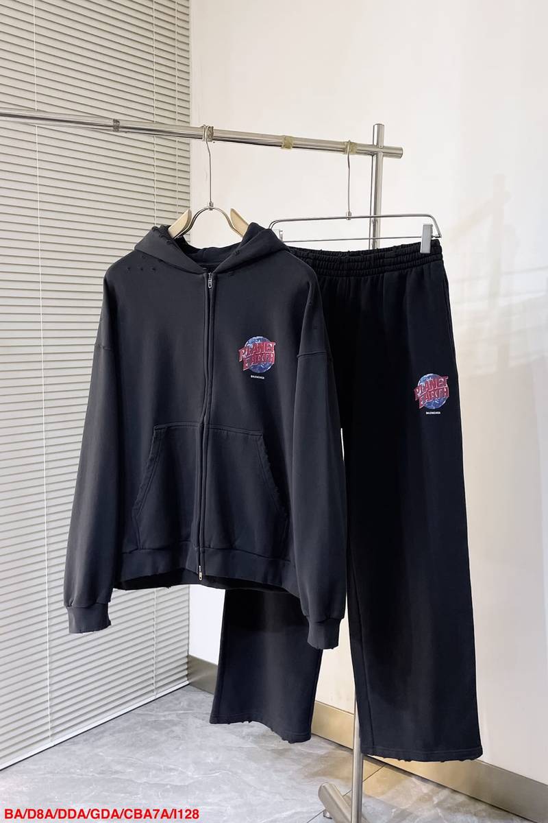 Planet Earth Zip-Up Hoodie+Pant