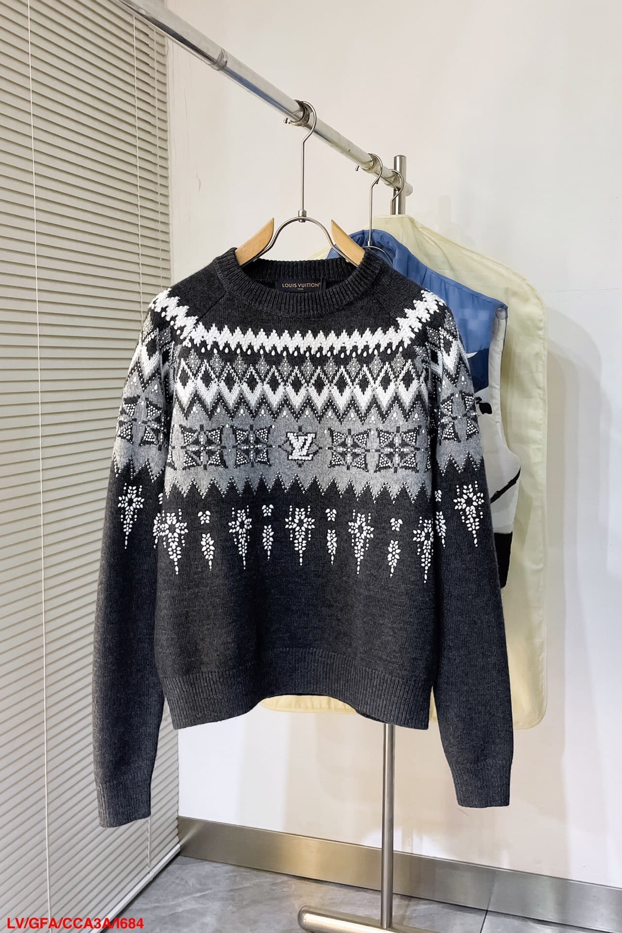 Embellished Wool-Cashmere Blend Pullover