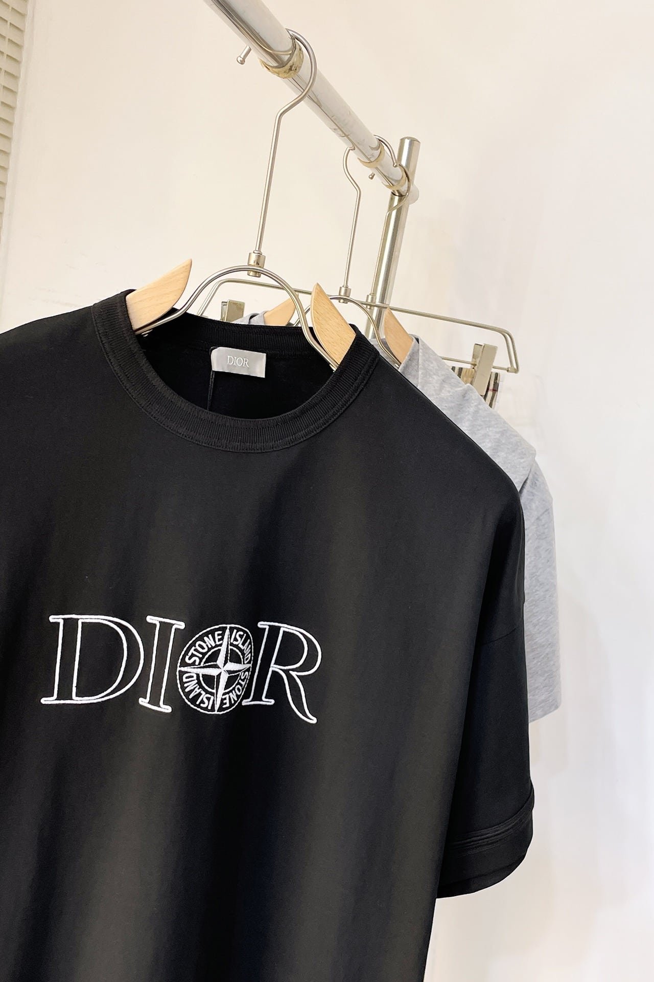 DIOR AND STONE ISLAND T-Shirt, Oversized Fit