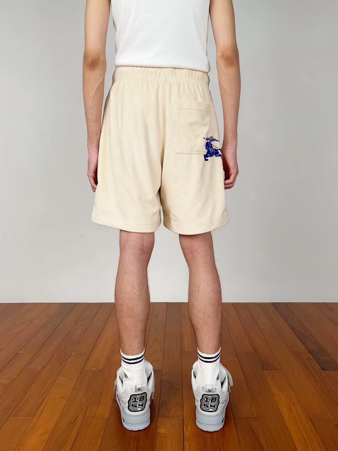 Burberry Cotton Towelling T-shirt+Cotton Towelling Shorts