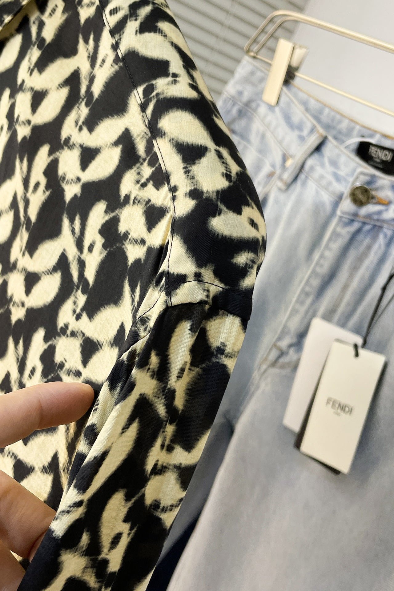 YSL shirt in viscose voile