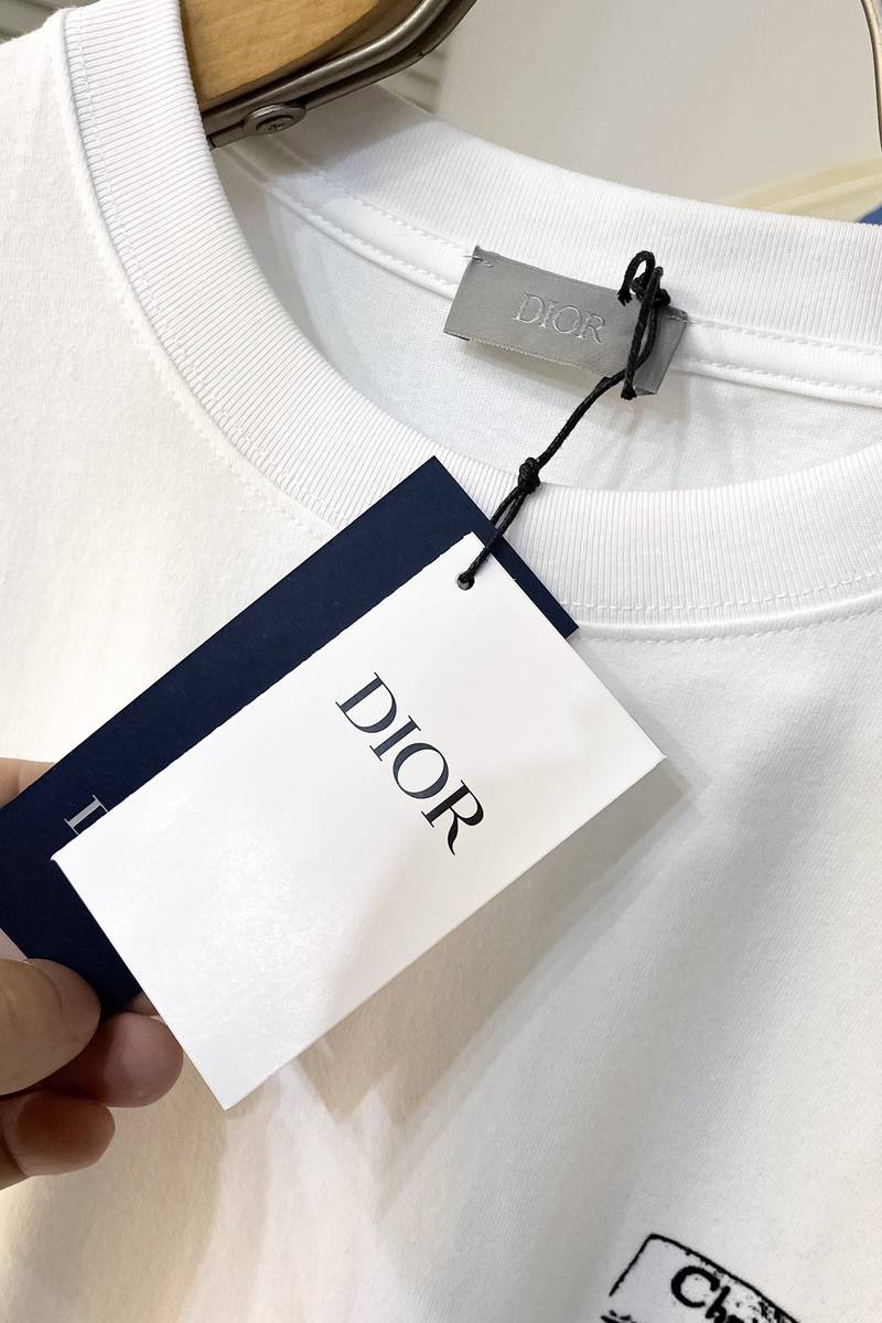 Dior Archives Labels T-Shirt, Relaxed Fit